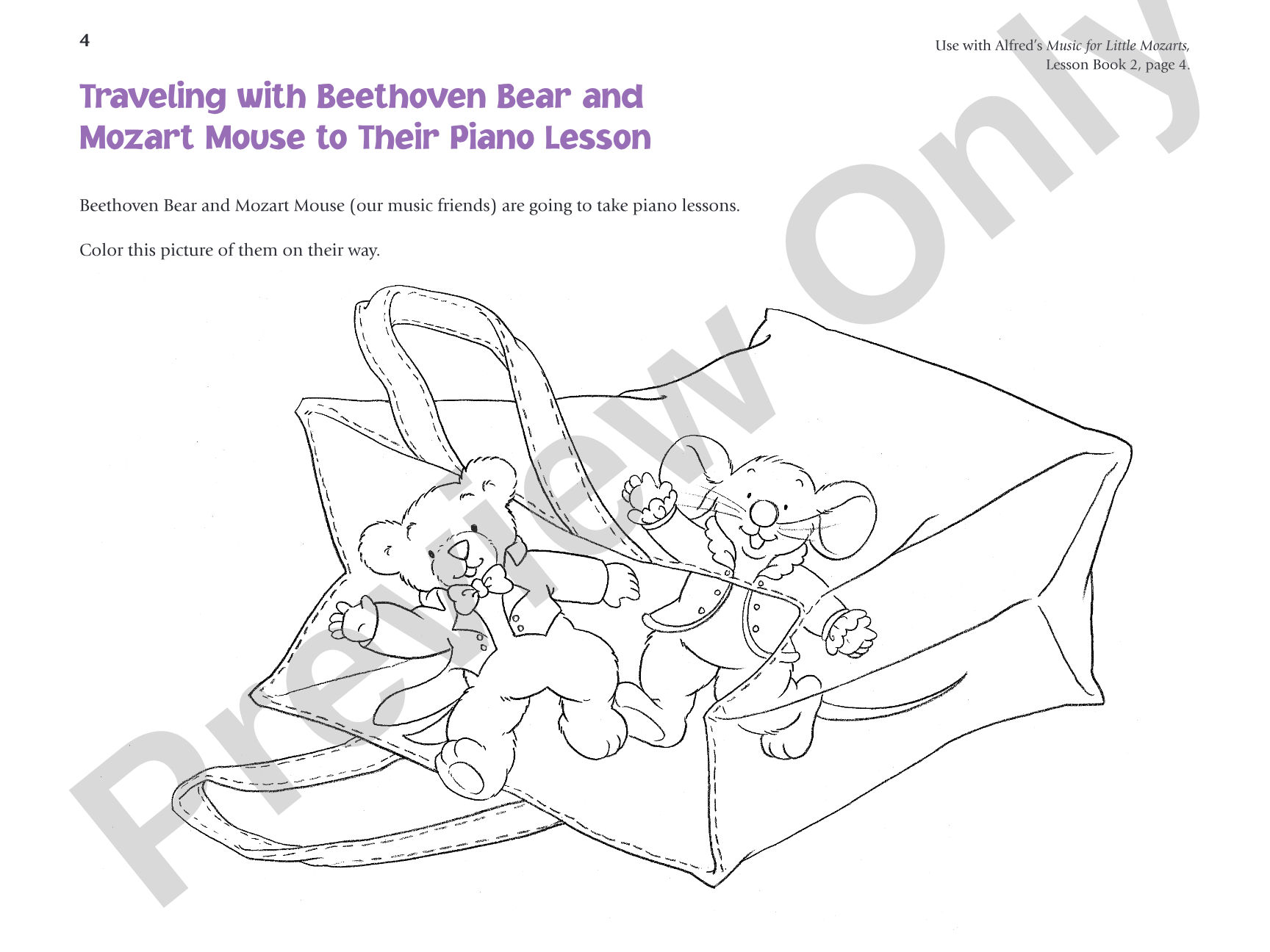 Music for Little Mozarts: Music Workbook 2: Coloring and Ear Training Activities to Bring Out the Music in Every Young Child: Piano