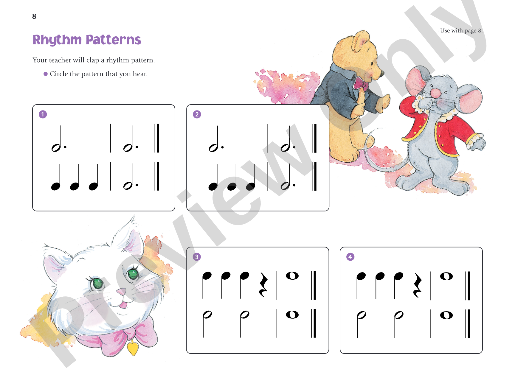 Music for Little Mozarts: Music Workbook 2: Coloring and Ear Training Activities to Bring Out the Music in Every Young Child: Piano