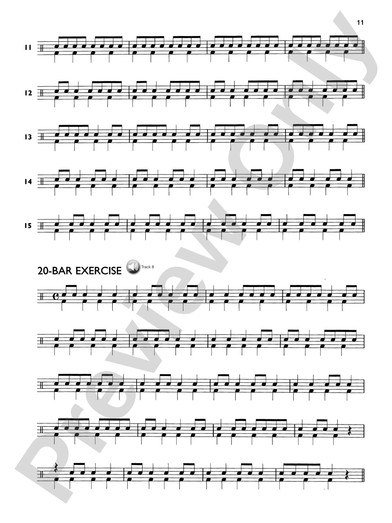 Basix®: Syncopation for Drums