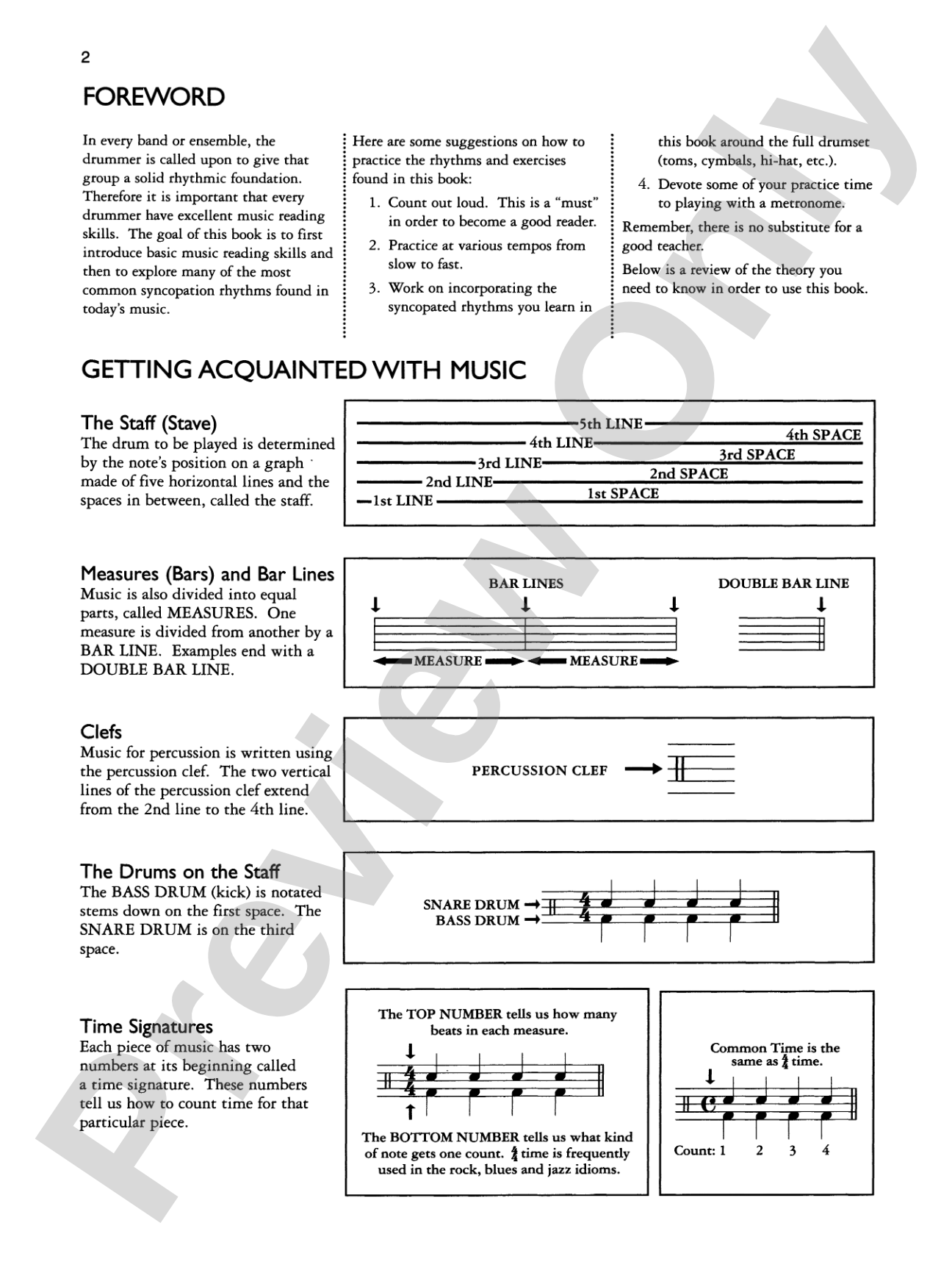Basix®: Syncopation for Drums