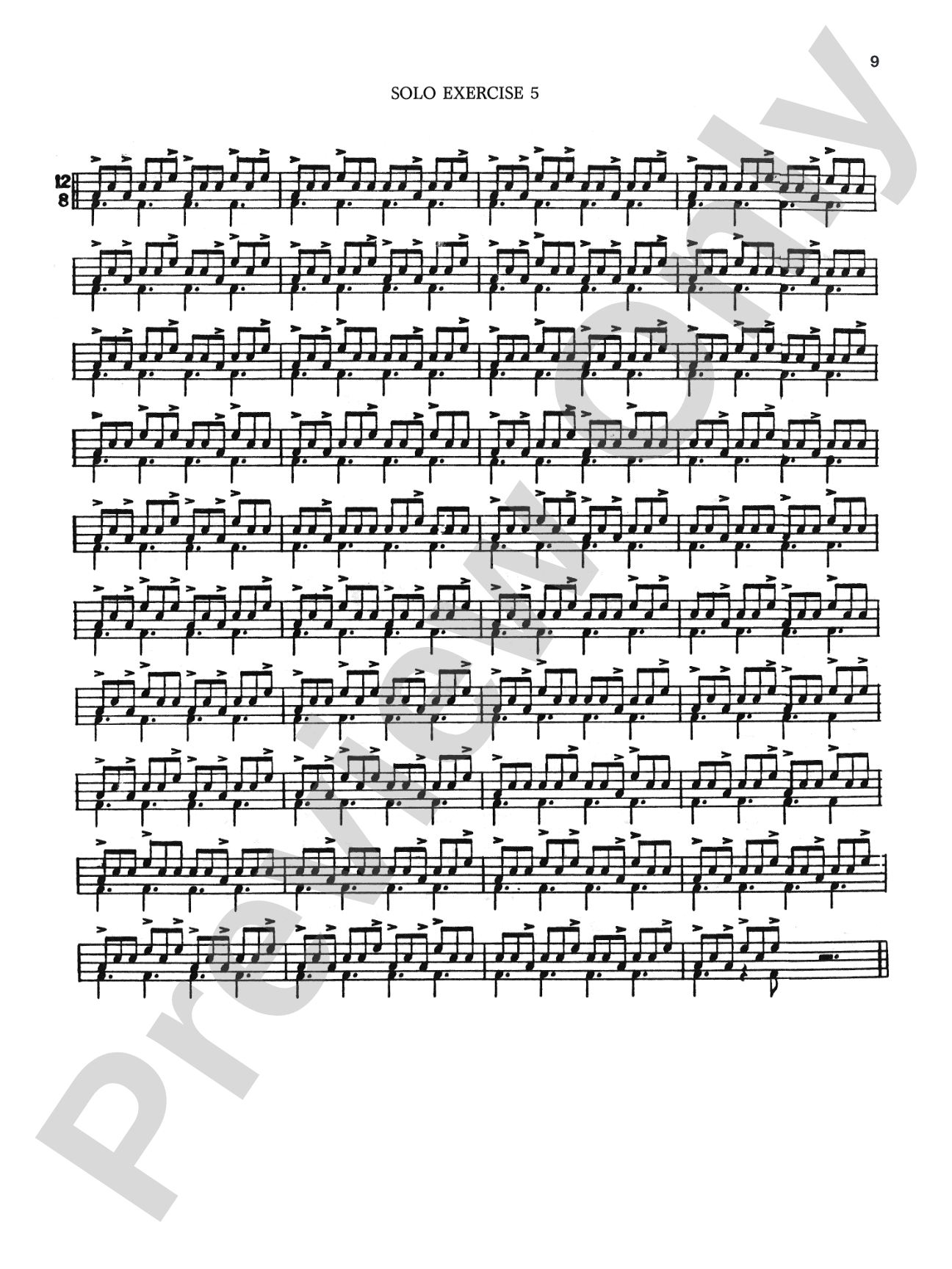 Syncopation No. 2: In the Jazz Idiom for the Drum Set