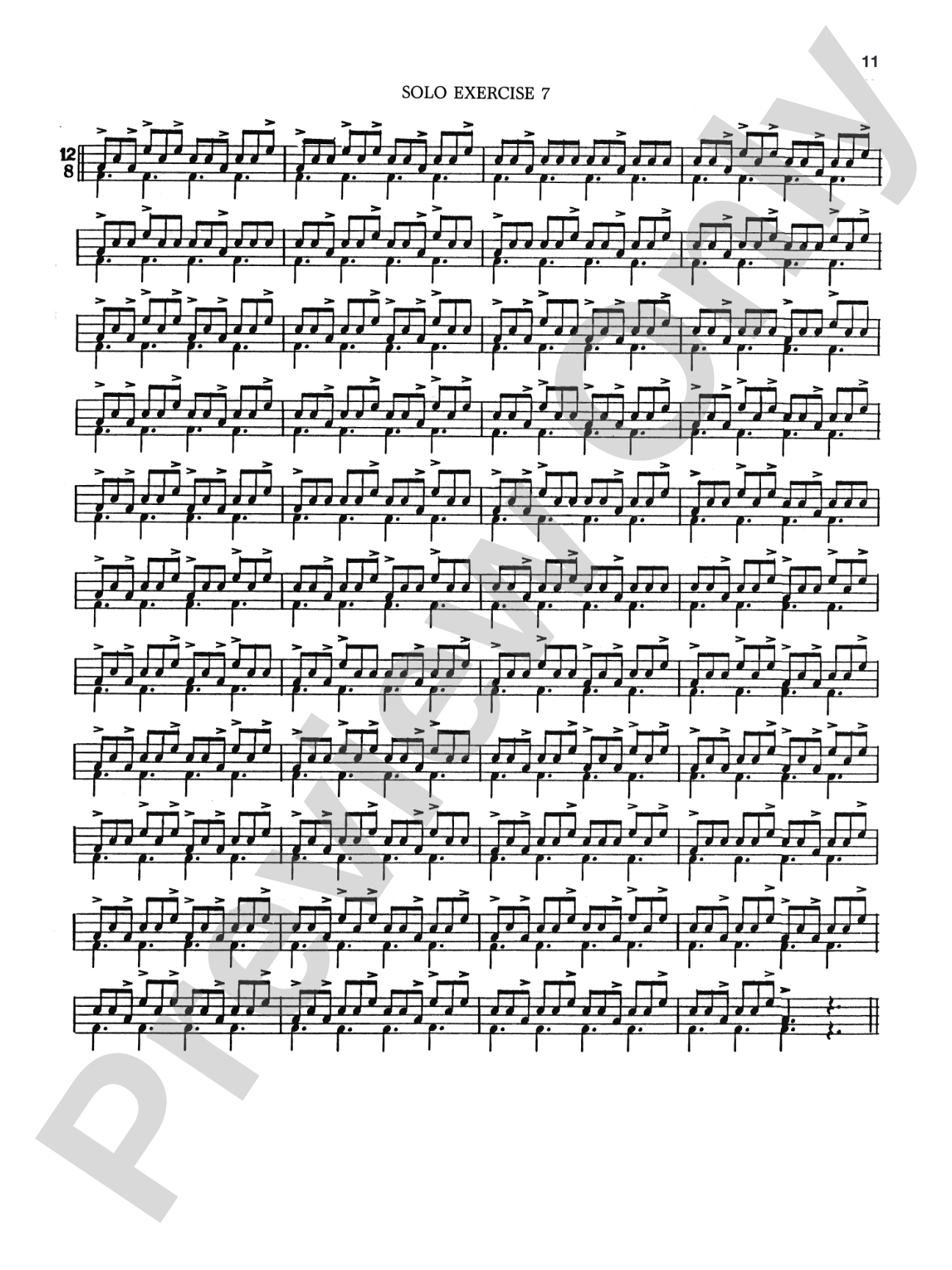 Syncopation No. 2: In the Jazz Idiom for the Drum Set
