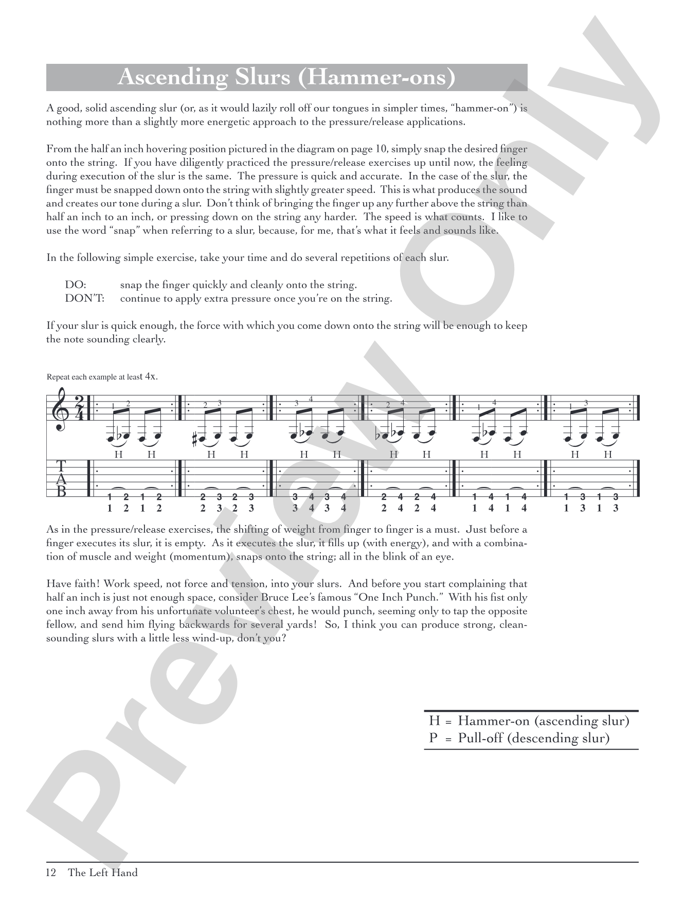 Pumping Nylon: In TAB: The Classical Guitarist's Technique Handbook: Solo Guitar