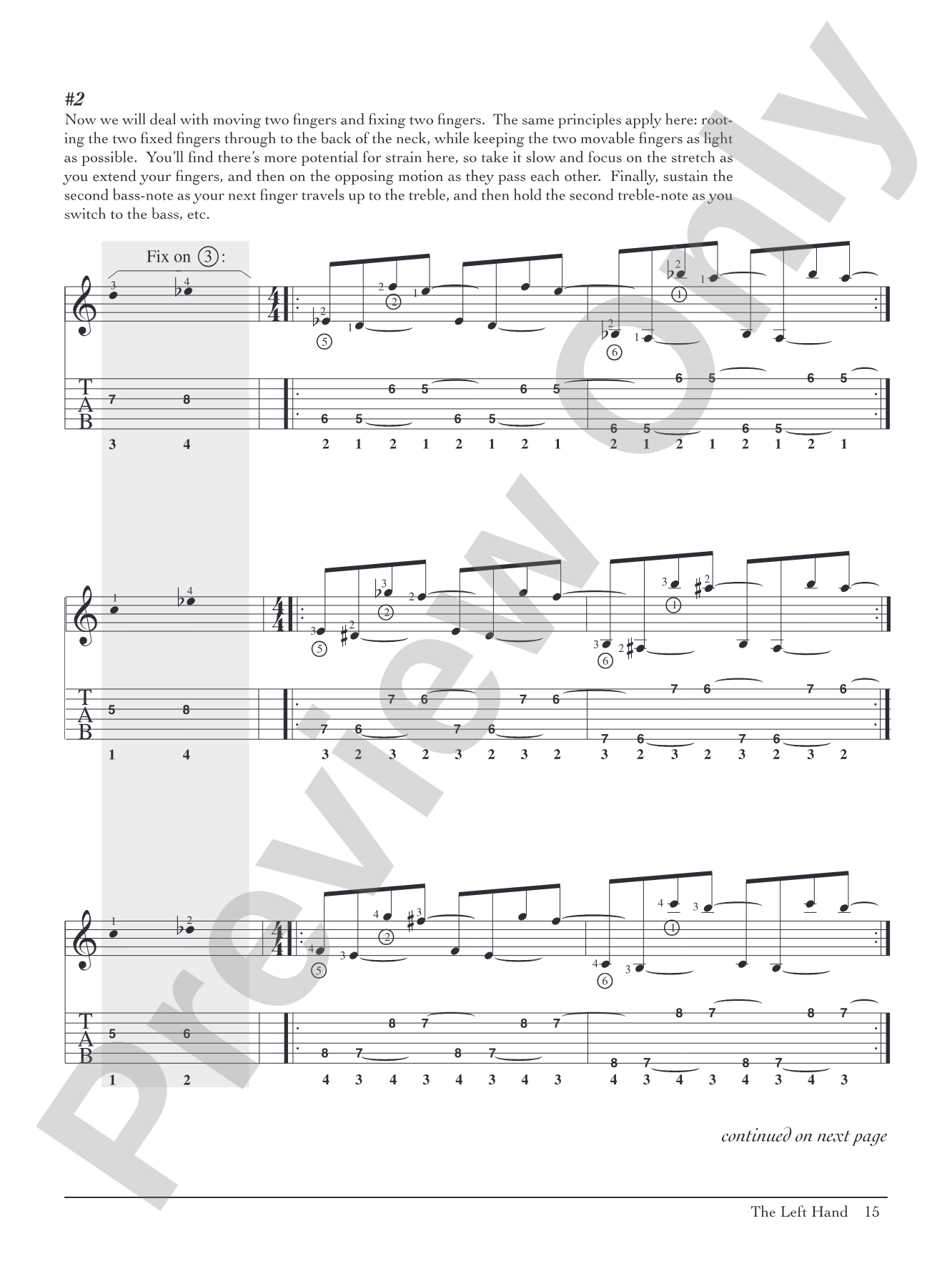 Pumping Nylon: In TAB: The Classical Guitarist's Technique Handbook: Solo Guitar