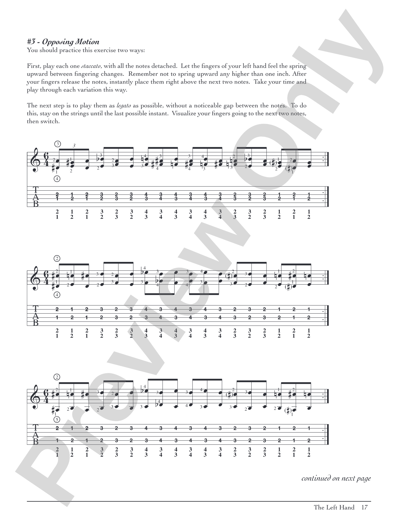 Pumping Nylon: In TAB: The Classical Guitarist's Technique Handbook: Solo Guitar