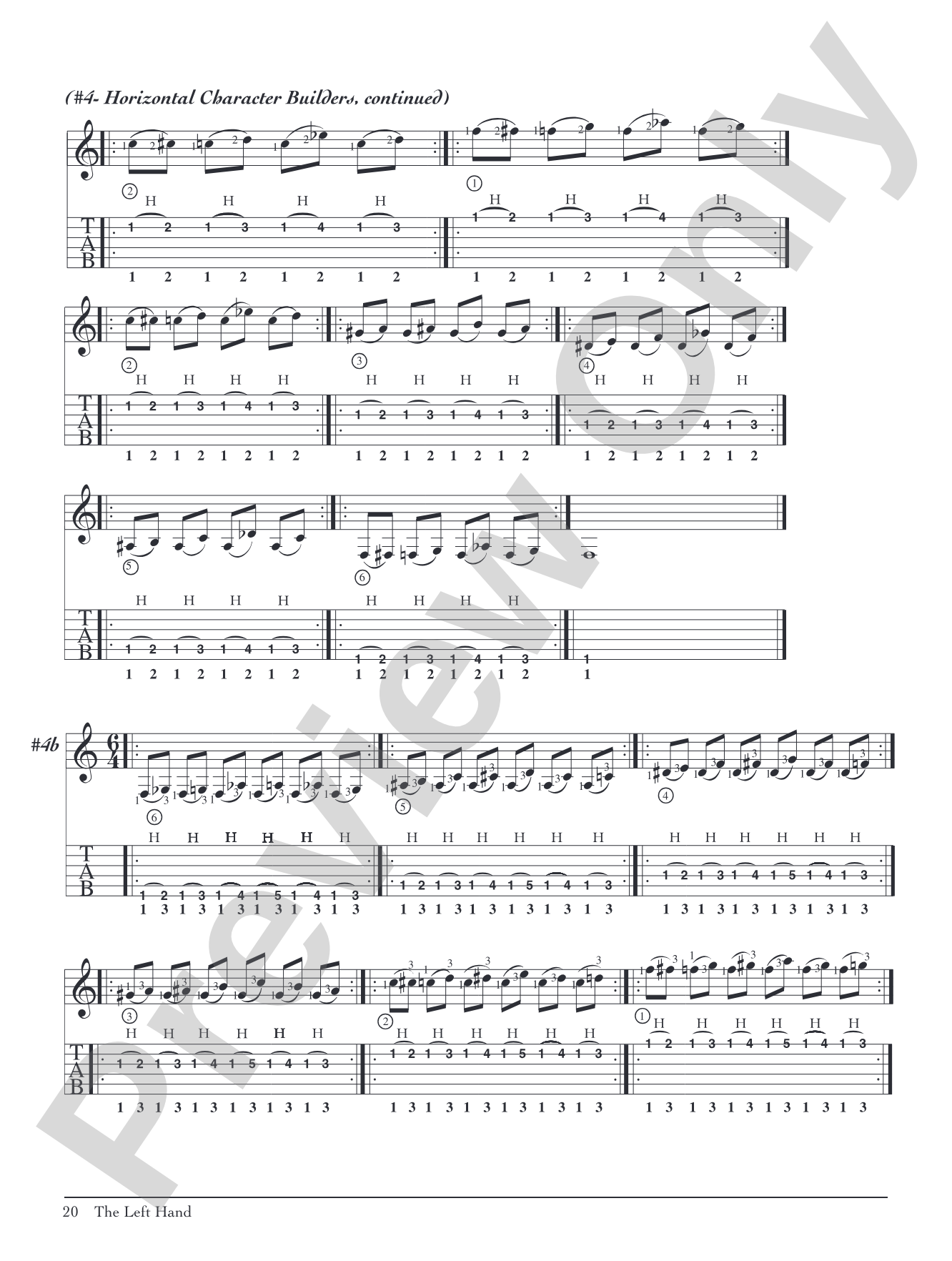 Pumping Nylon: In TAB: The Classical Guitarist's Technique Handbook: Solo Guitar