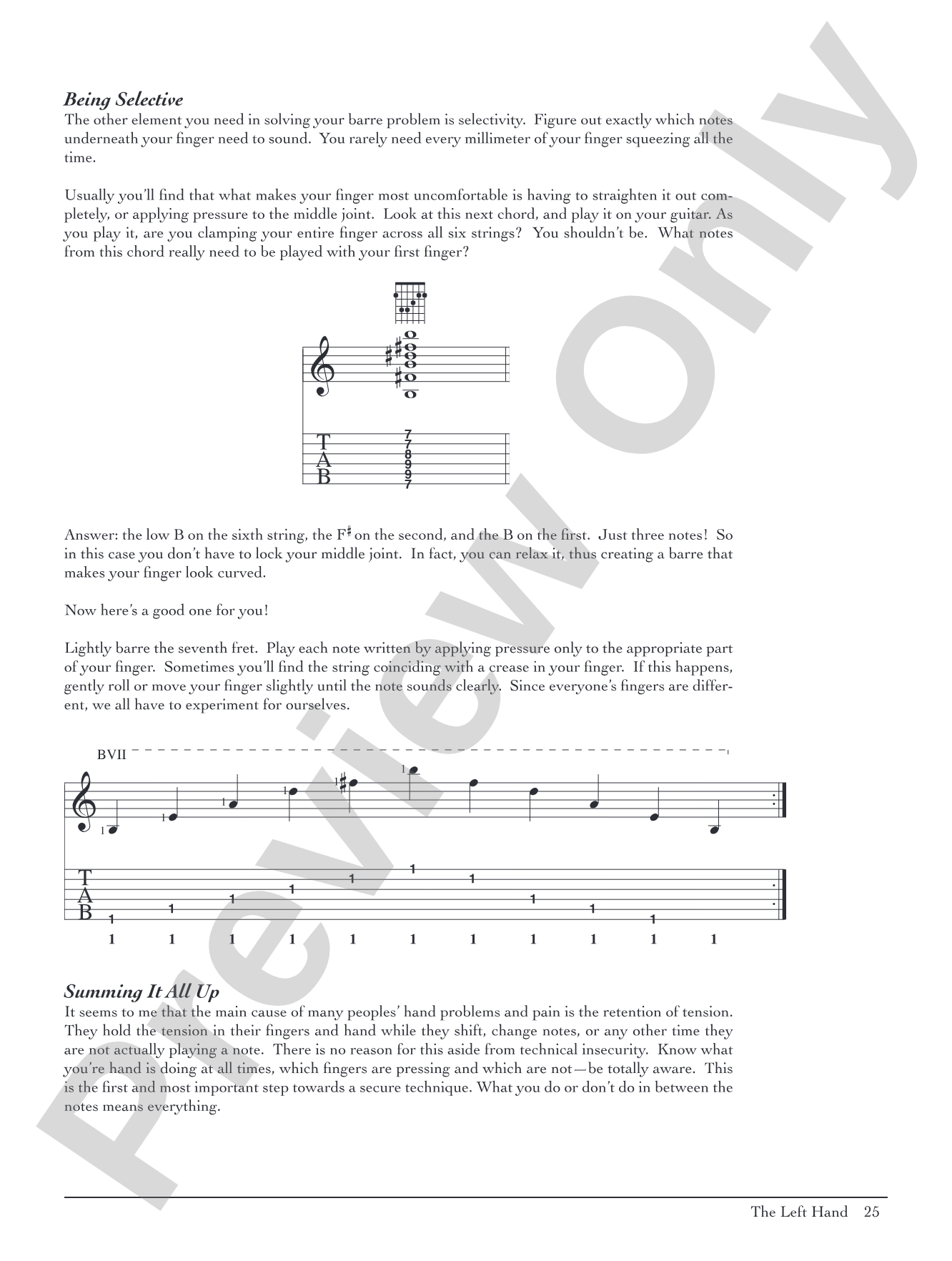 Pumping Nylon: In TAB: The Classical Guitarist's Technique Handbook: Solo Guitar