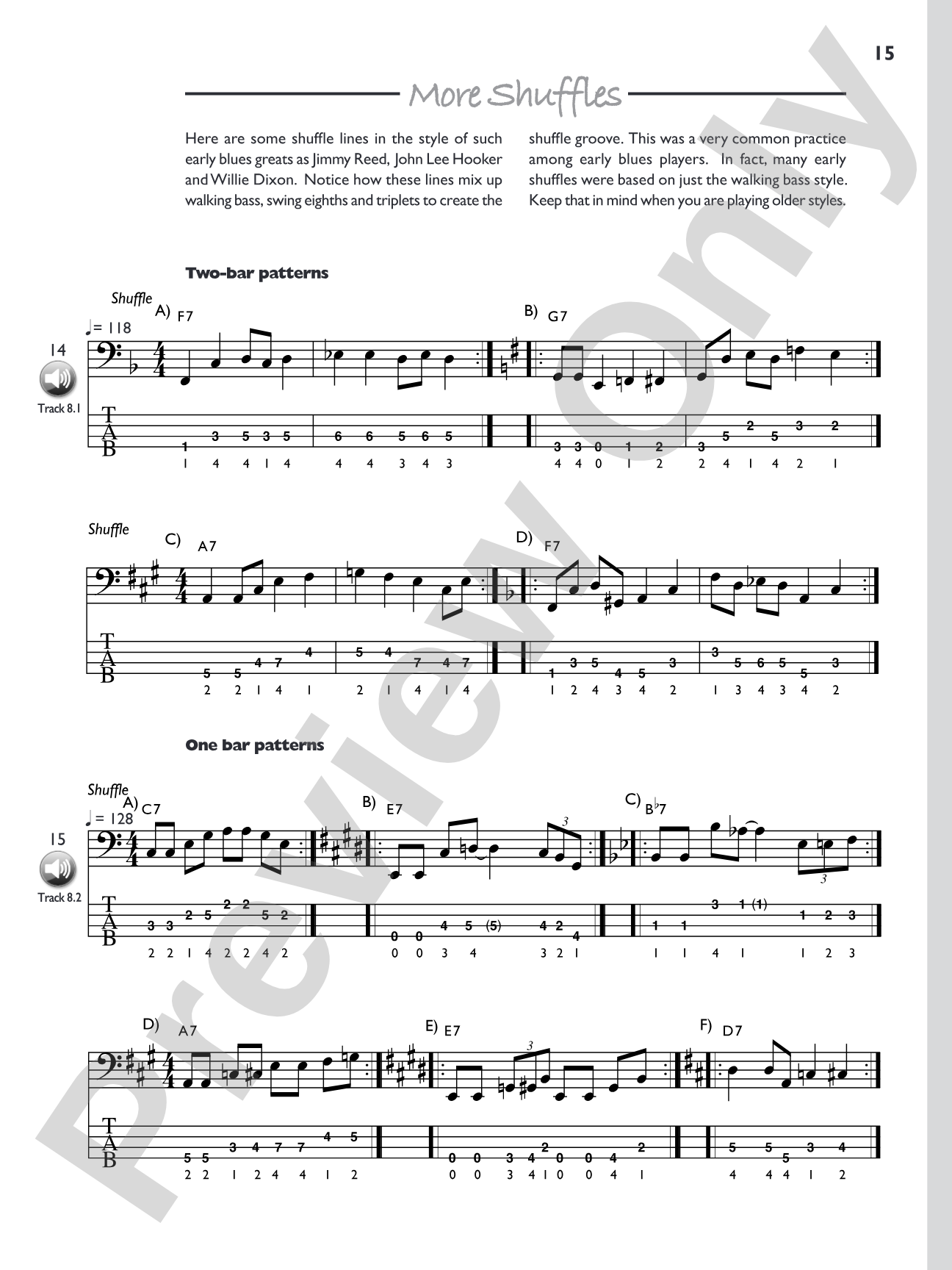 Building Bass Lines: A Guide to Better Bass Lines for Bassists, Arrangers & Composers