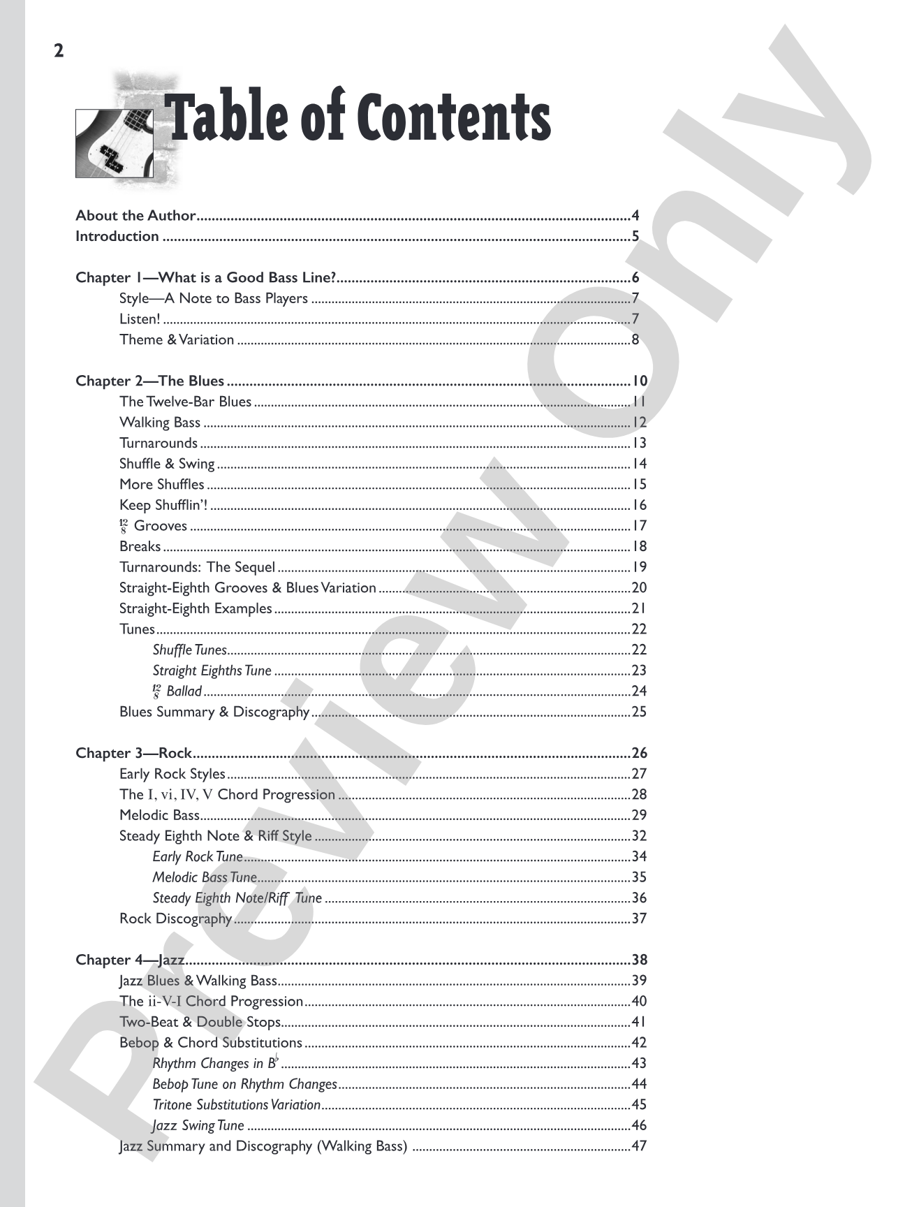 Building Bass Lines: A Guide to Better Bass Lines for Bassists, Arrangers & Composers