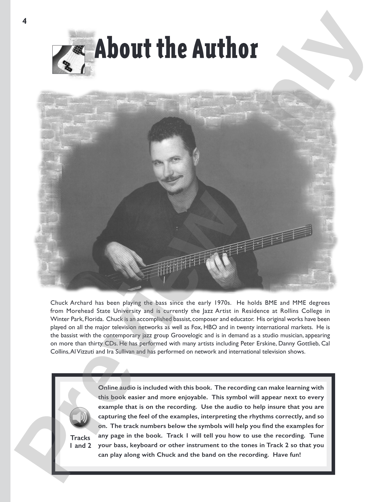 Building Bass Lines: A Guide to Better Bass Lines for Bassists, Arrangers & Composers