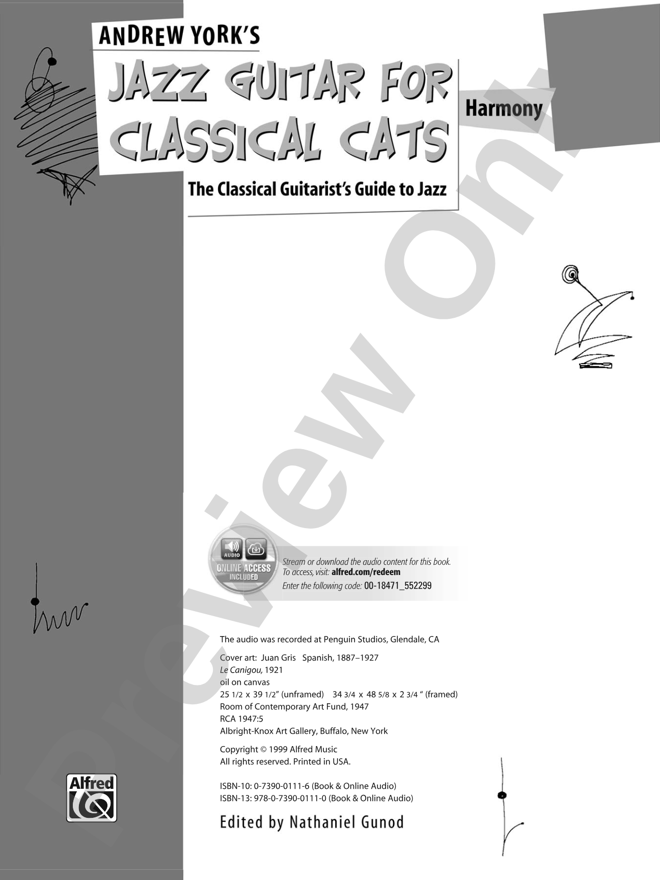 Jazz Guitar for Classical Cats: Harmony: The Classical Guitarist's Guide to Jazz
