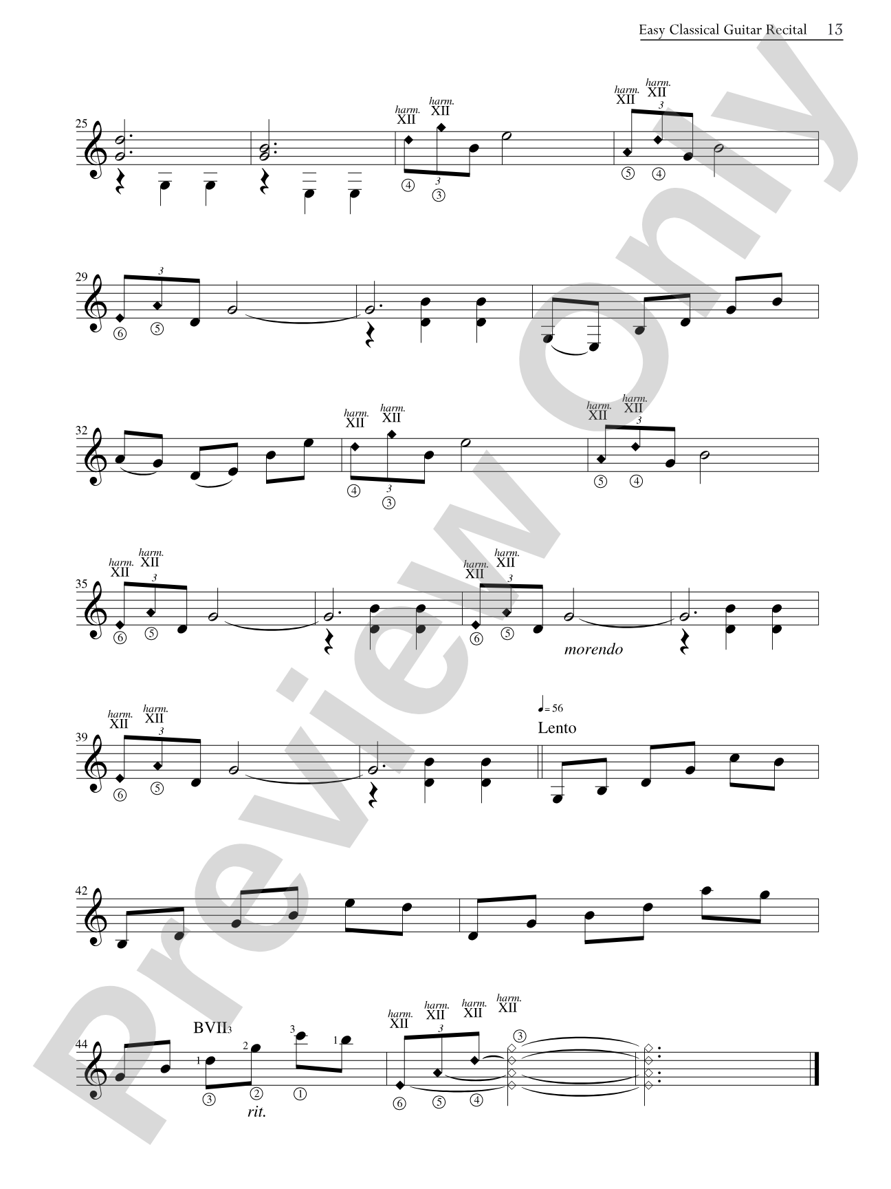Easy Classical Guitar Recital: Easy Repertoire and Performance Tips for the Beginning Player: Solo Guitar
