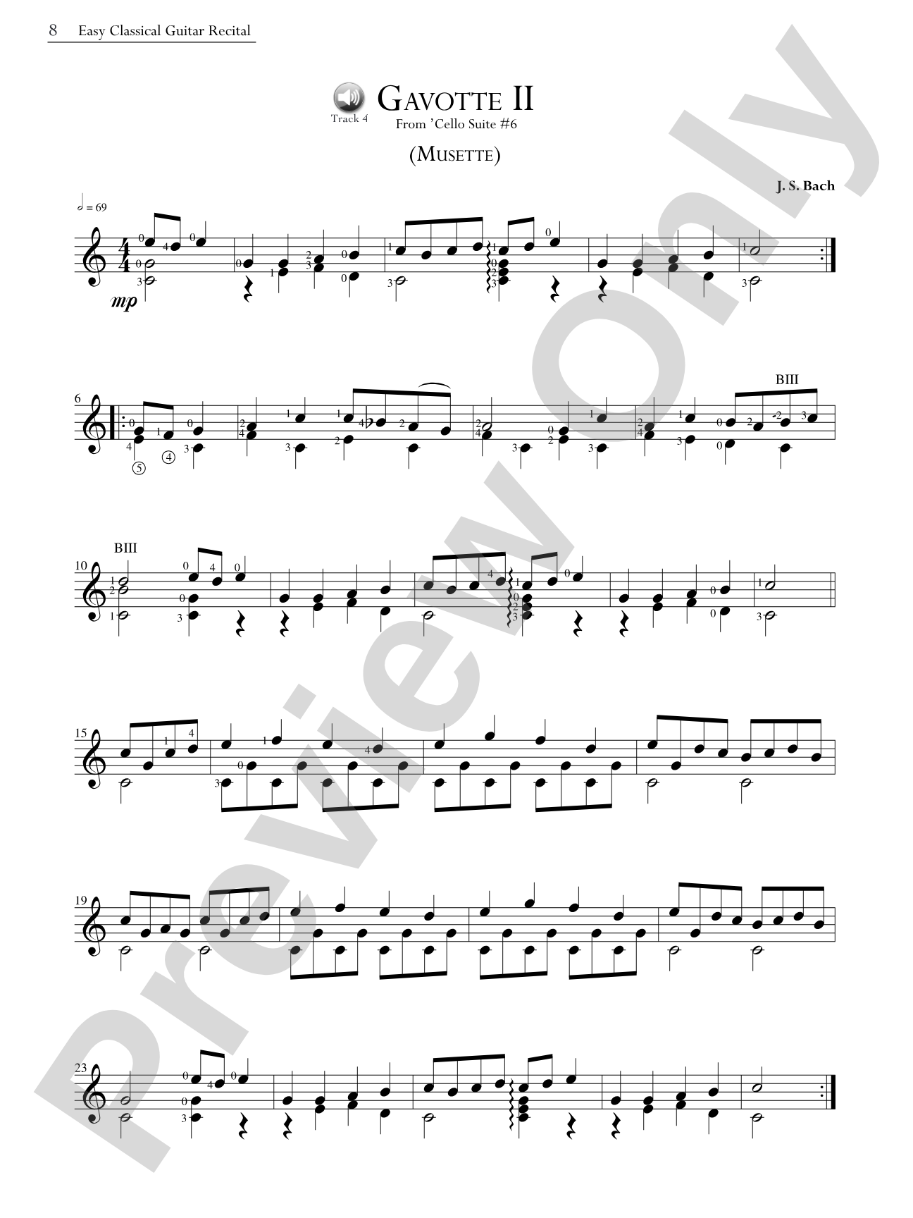 Easy Classical Guitar Recital: Easy Repertoire and Performance Tips for the Beginning Player: Solo Guitar
