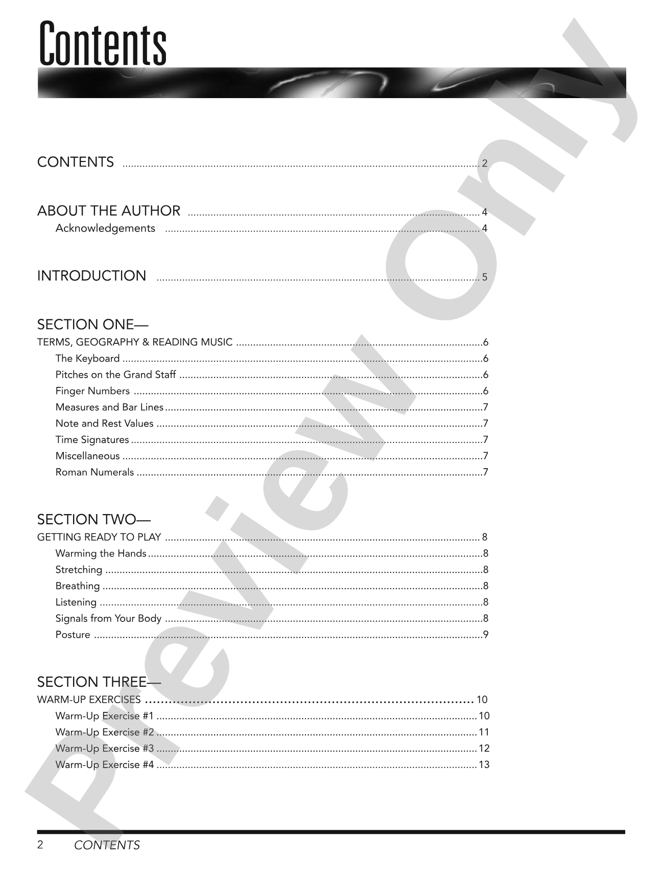 30-Day Keyboard Workout: An Exercise Plan for Keyboardists: Piano