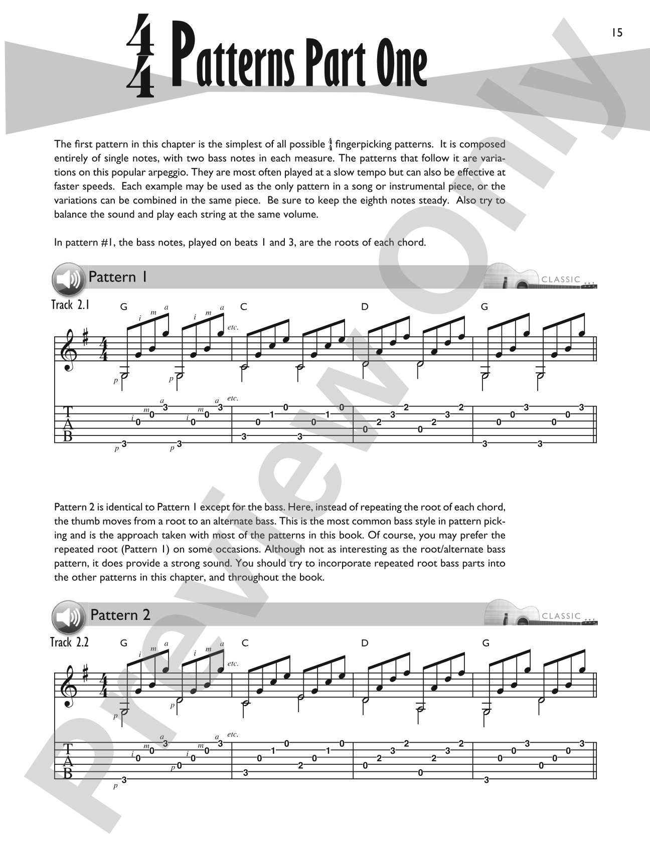 Fingerpicking Pattern Encyclopedia: Over 200 Useful Fingerpicking Patterns