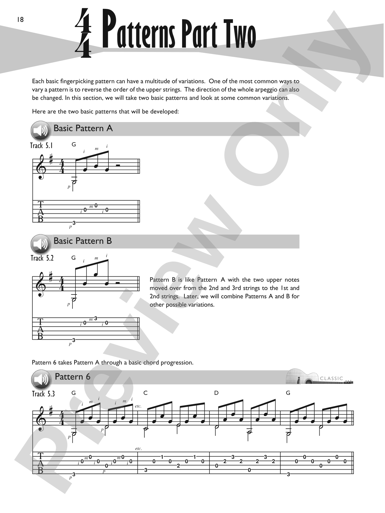 Fingerpicking Pattern Encyclopedia: Over 200 Useful Fingerpicking Patterns