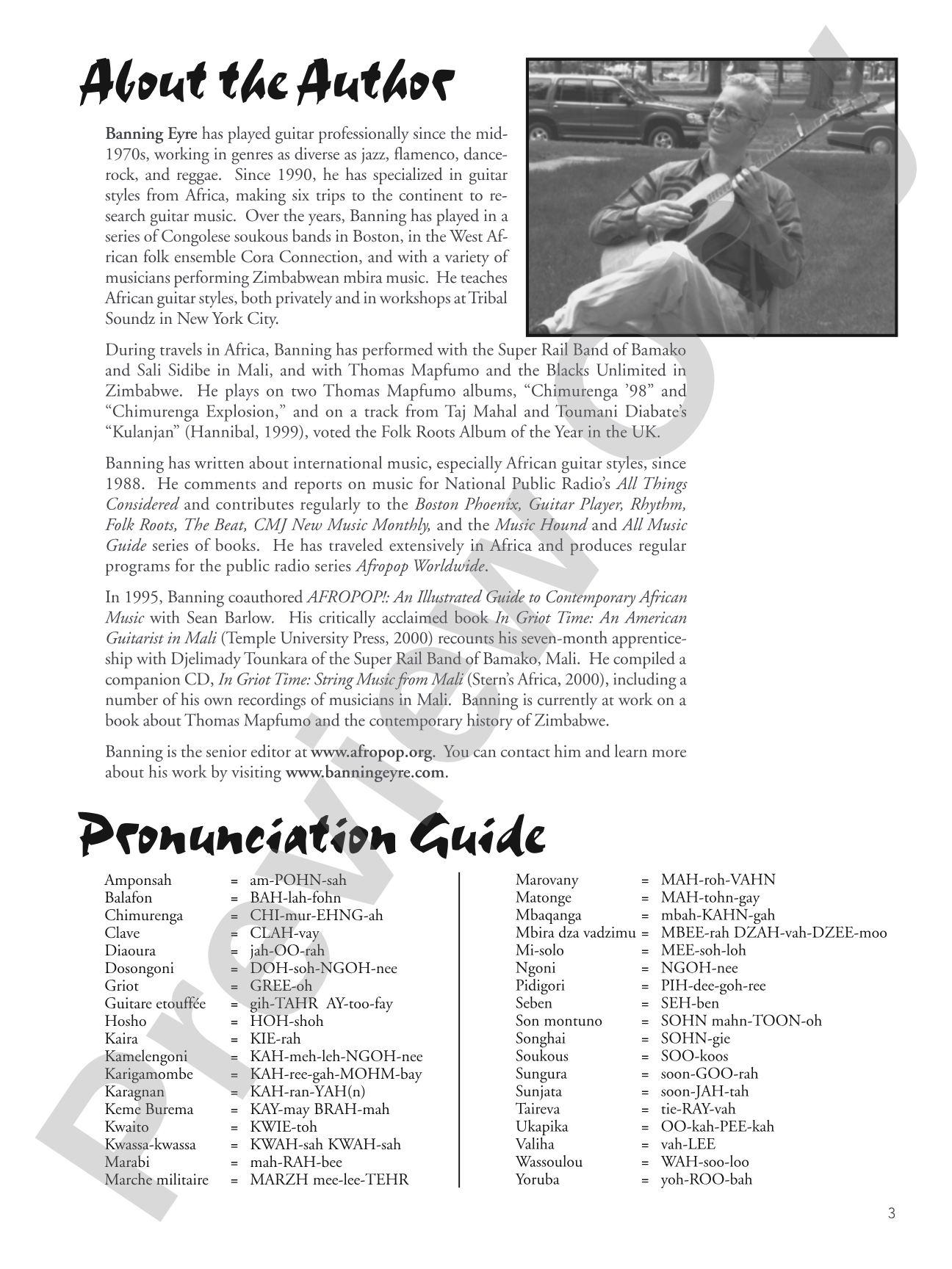 Guitar Atlas: Africa: Your passport to a new world of music
