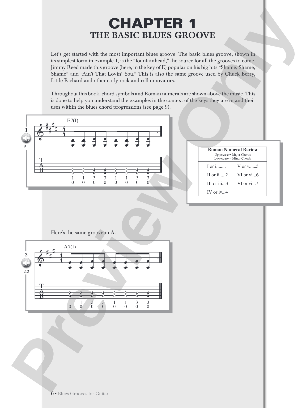 Blues Grooves for Guitar: The Essence of Blues Rhythm Guitar