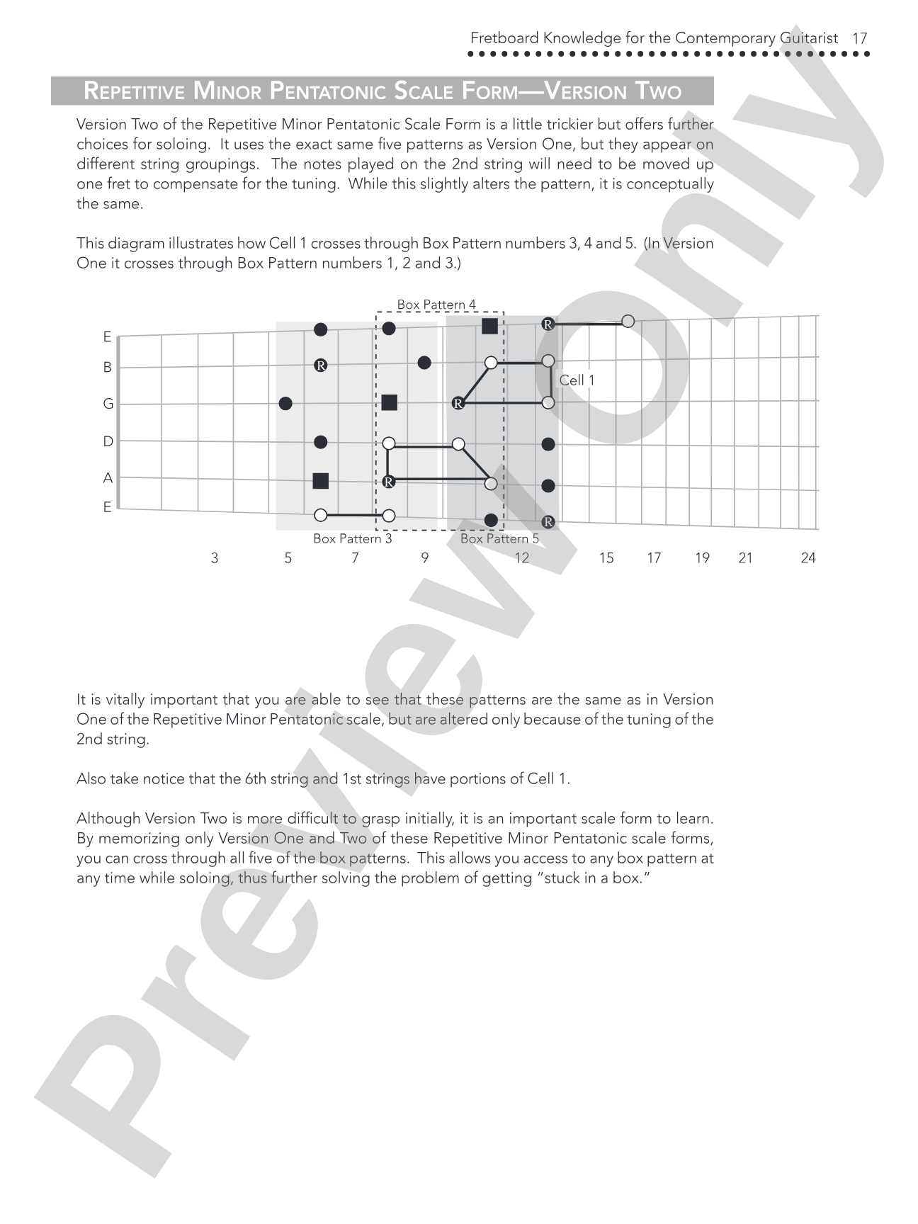 Fretboard Knowledge for the Contemporary Guitarist: The Ultimate Guide to Music for Blues, Rock, and Jazz Guitarists