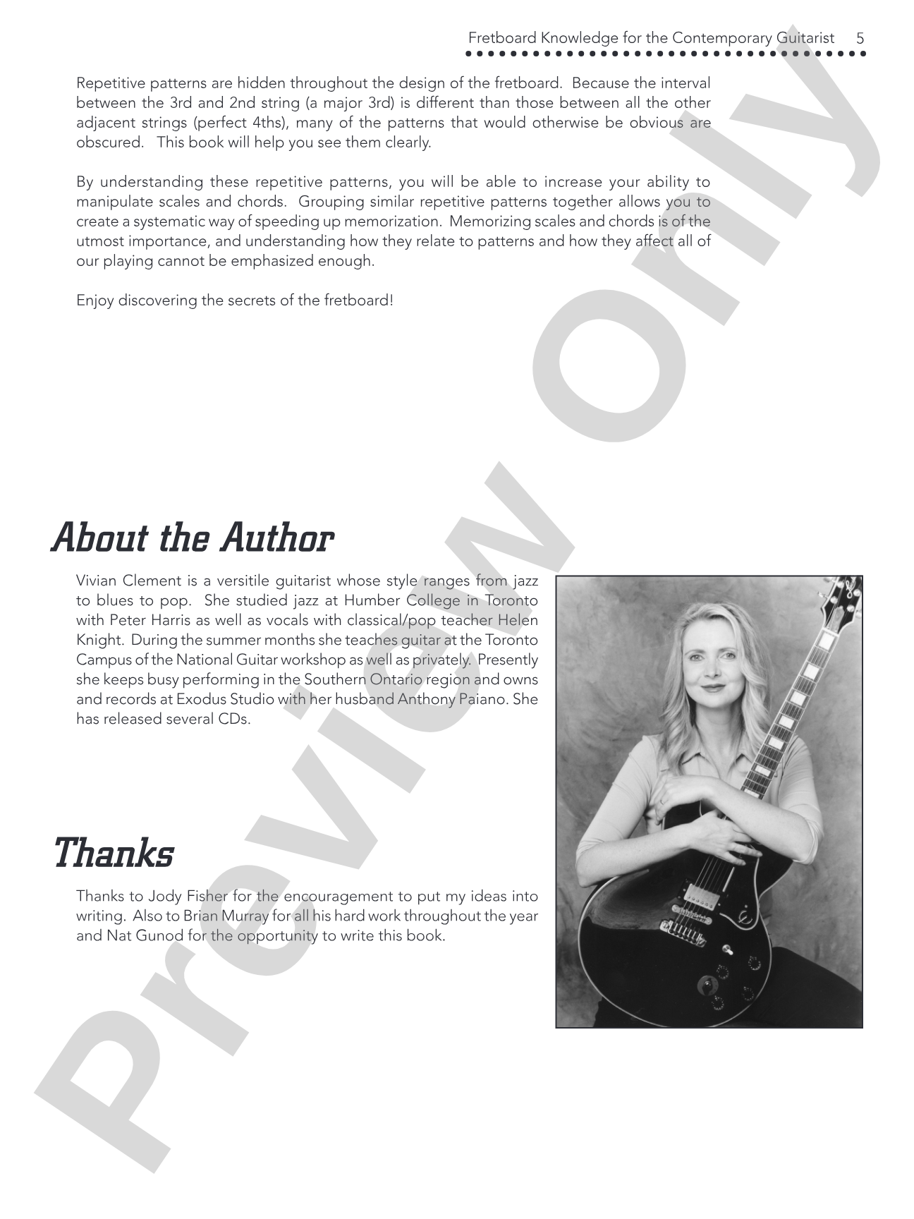 Fretboard Knowledge for the Contemporary Guitarist: The Ultimate Guide to Music for Blues, Rock, and Jazz Guitarists