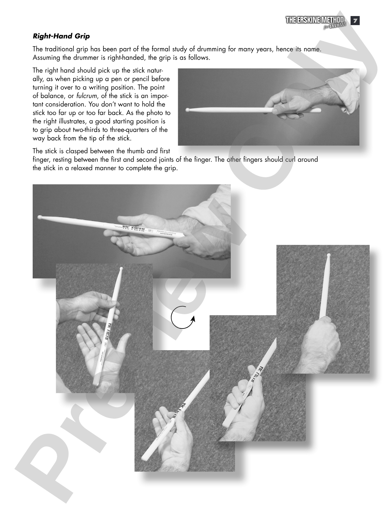 The Erskine Method for Drumset