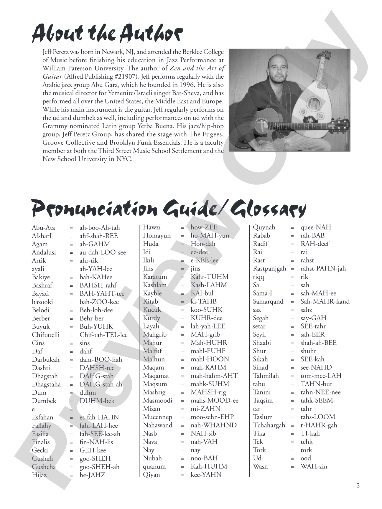 Guitar Atlas: Middle East: Your passport to a new world of music