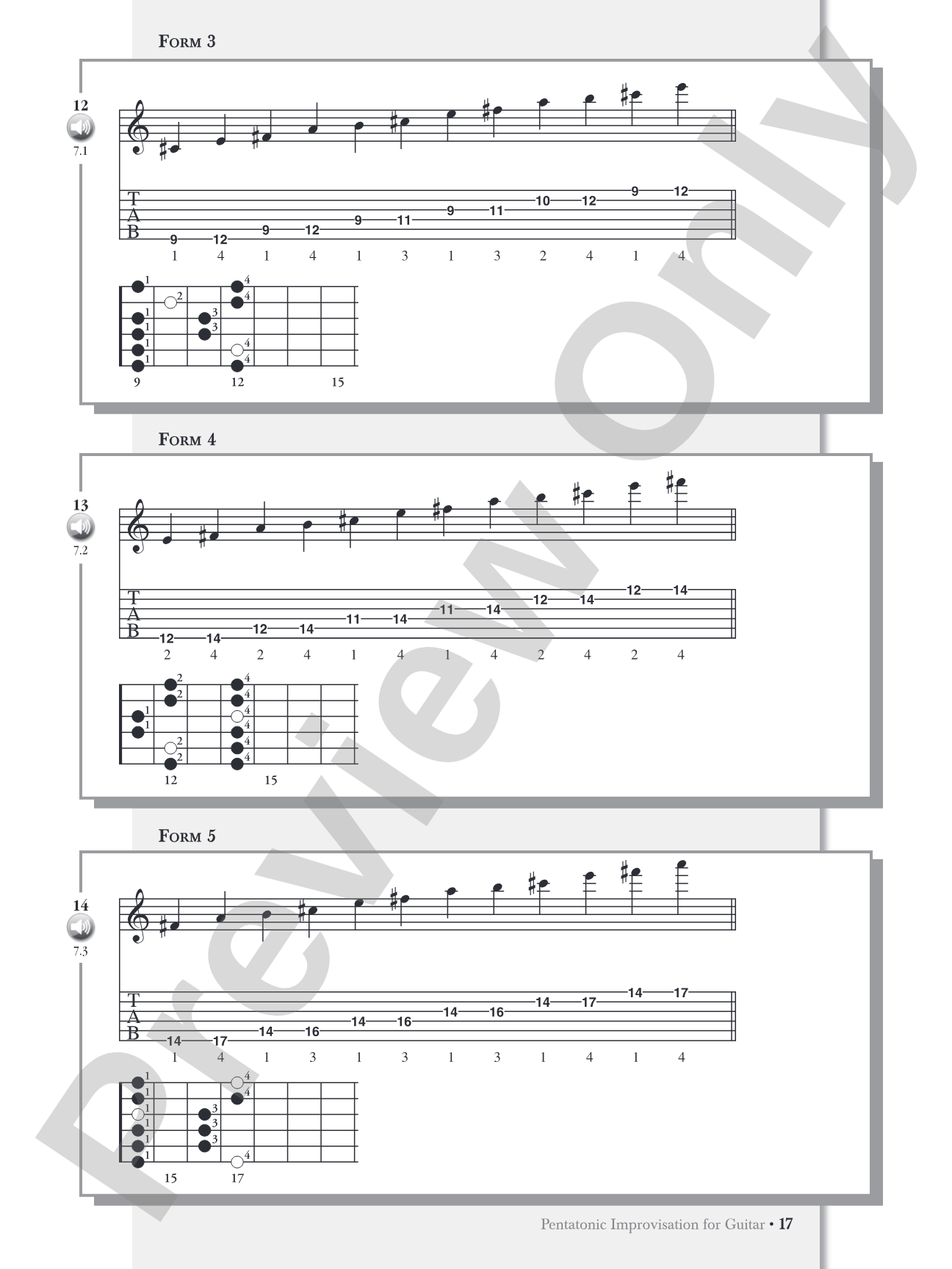 Pentatonic Improvisation: Modern Pentatonic Ideas for Guitarists of All Styles