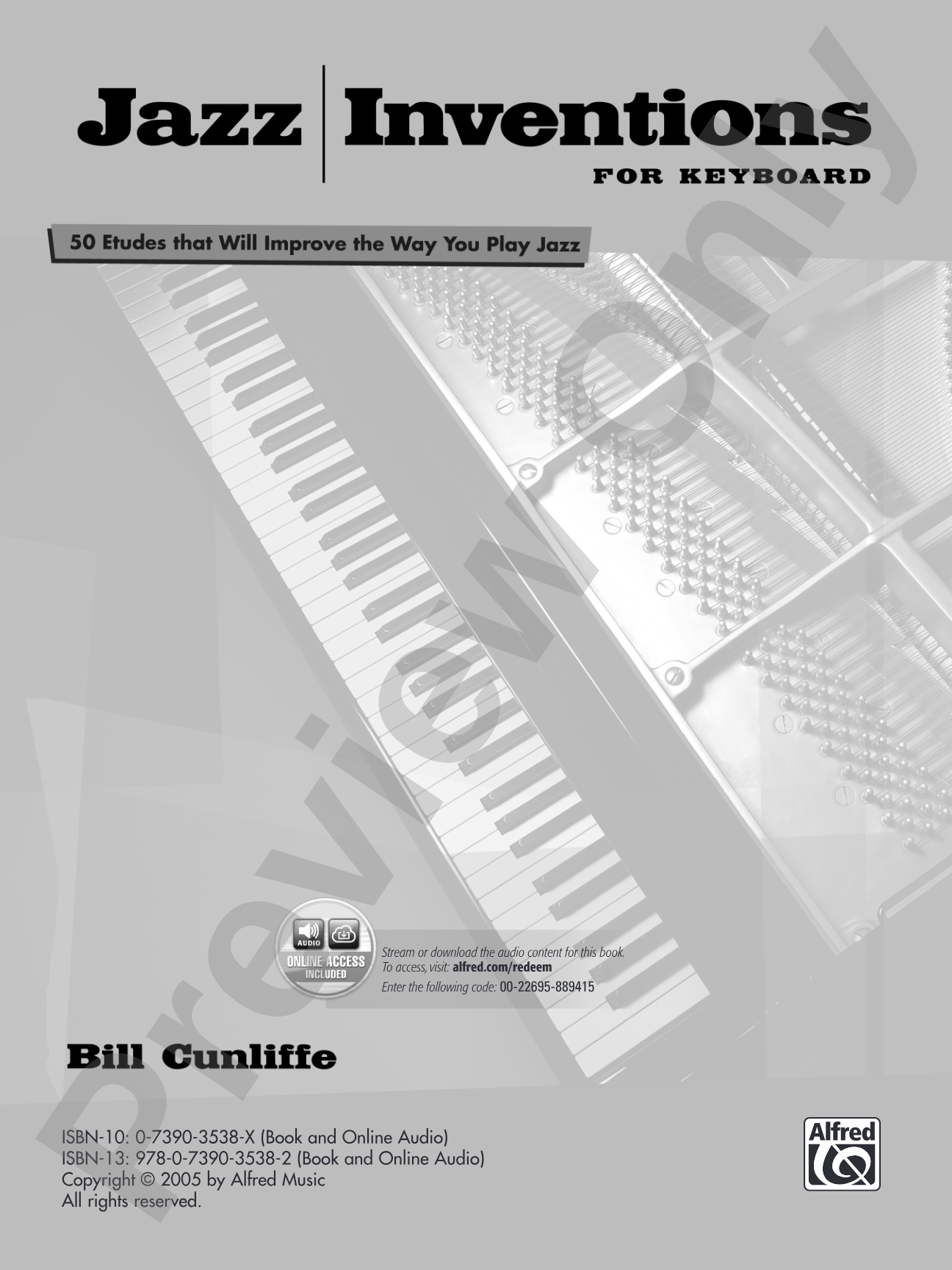 Jazz Inventions for Keyboard: 50 Etudes That Will Improve the Way You Play Jazz: Piano