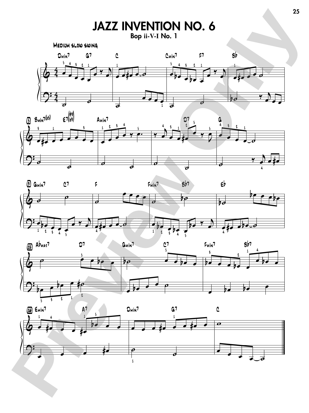 Jazz Inventions for Keyboard: 50 Etudes That Will Improve the Way You Play Jazz: Piano