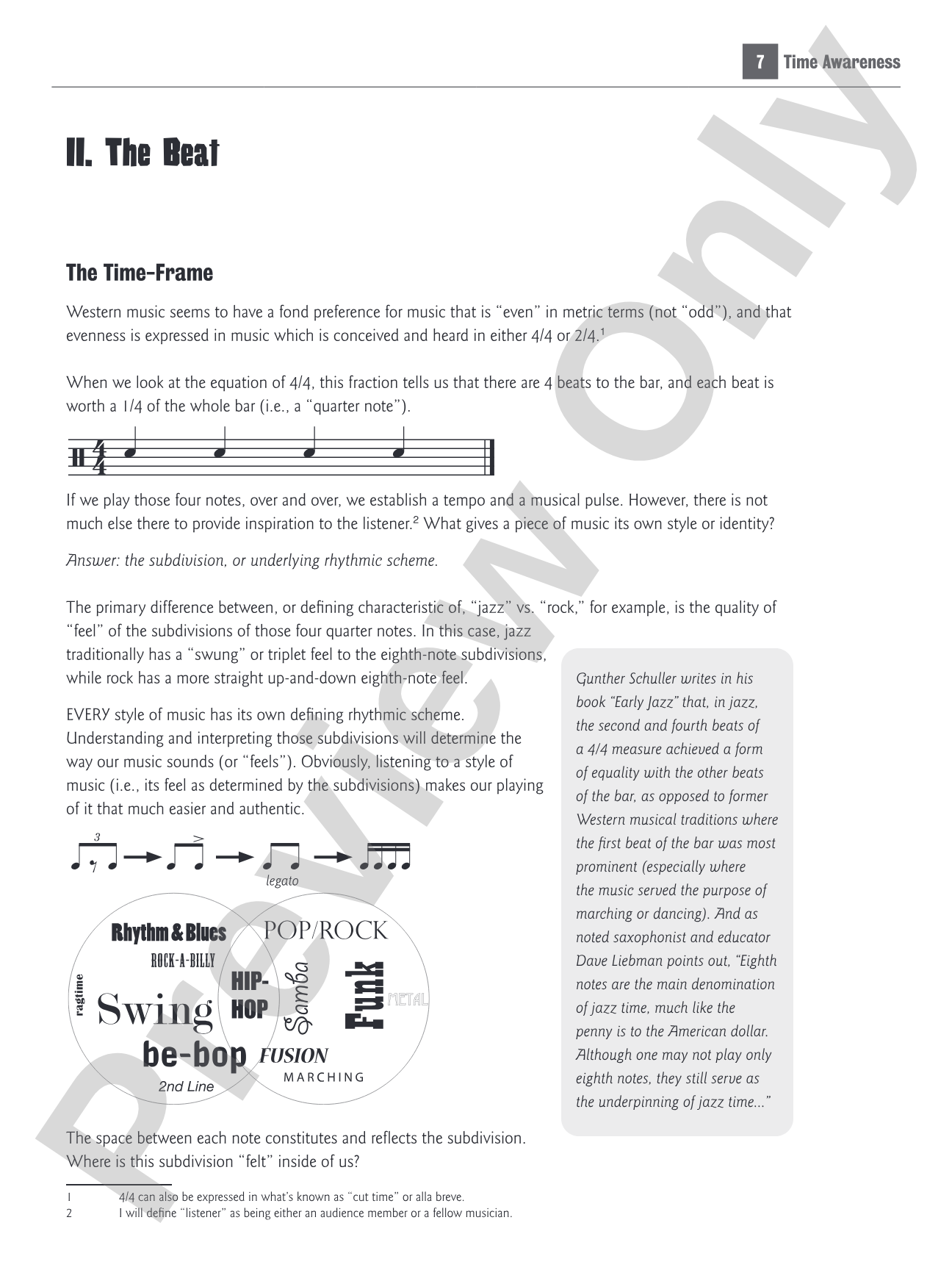 Time Awareness for All Musicians