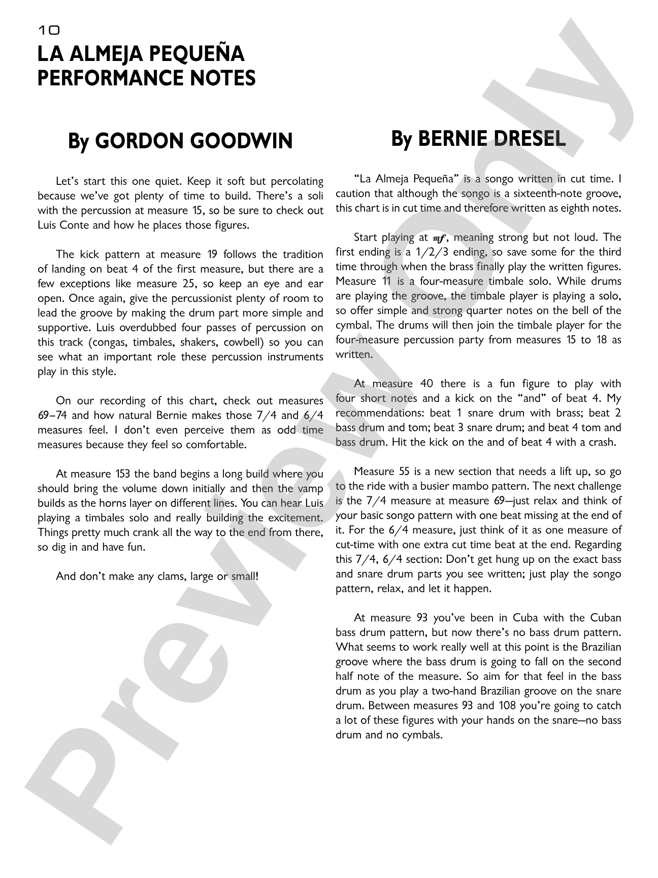 Gordon Goodwin's Big Phat Band Play-Along Series: Drums