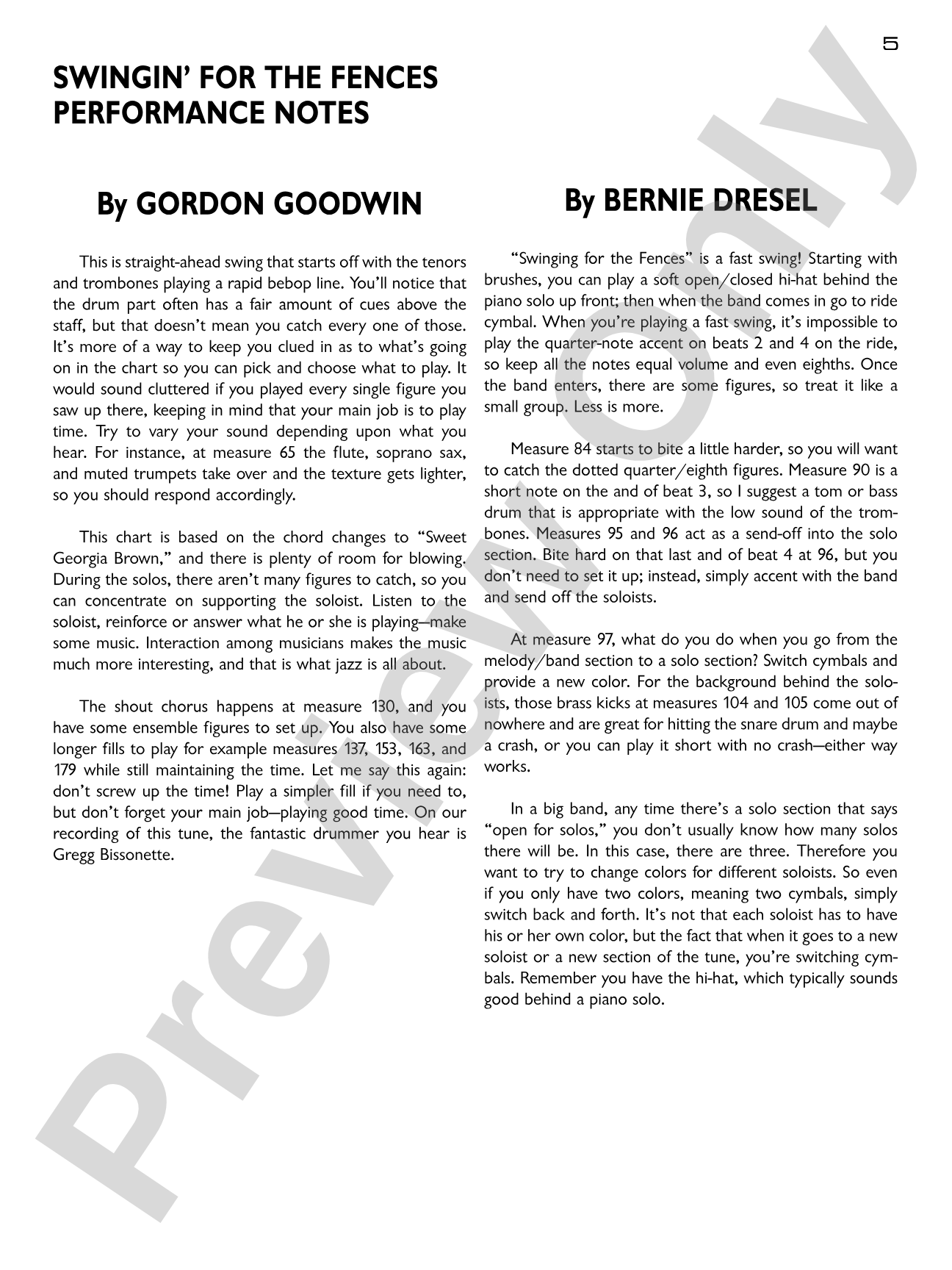 Gordon Goodwin's Big Phat Band Play-Along Series: Drums