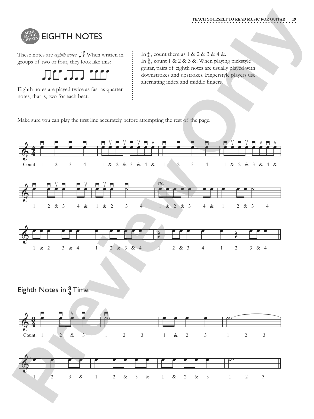 Alfred's Teach Yourself to Read Music for Guitar: Practical Music Reading for All Guitarists!