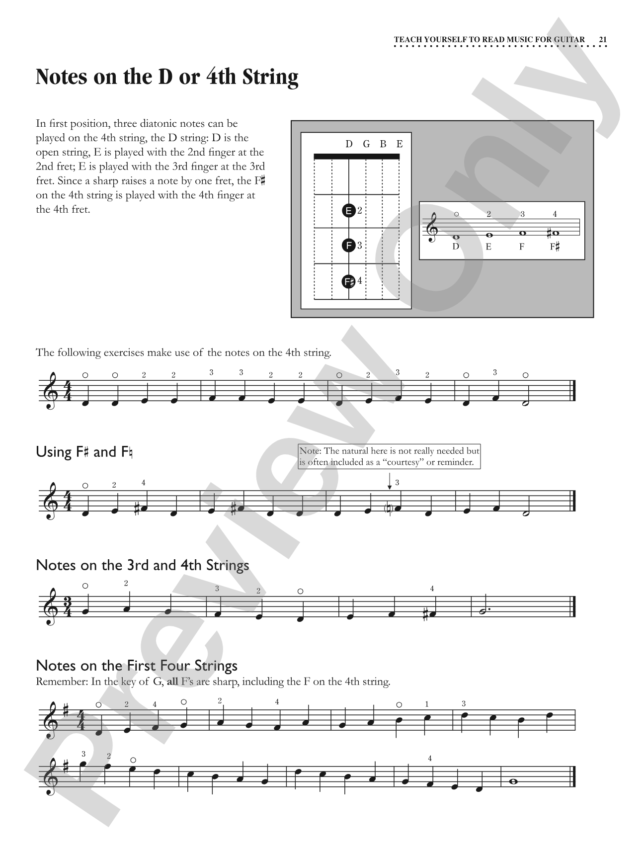 Alfred's Teach Yourself to Read Music for Guitar: Practical Music Reading for All Guitarists!
