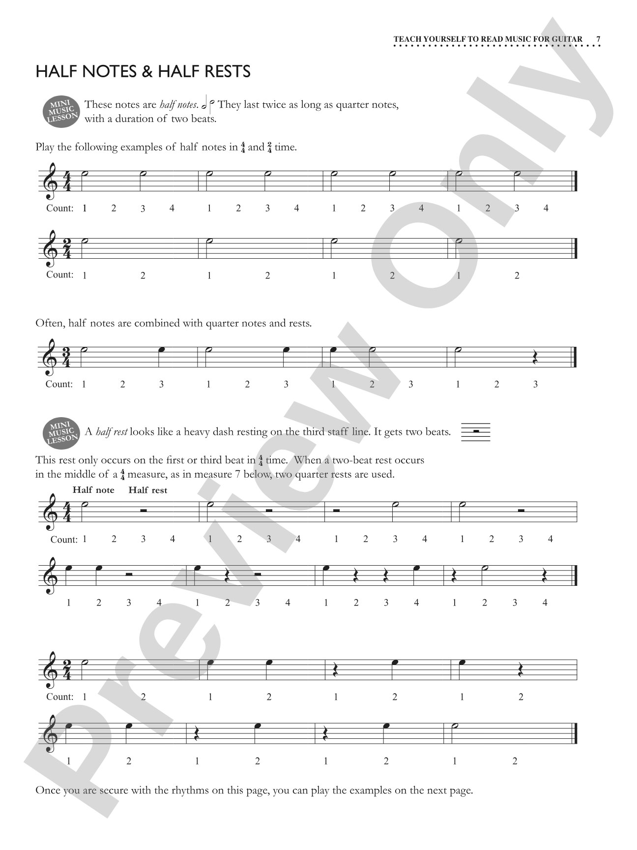 Alfred's Teach Yourself to Read Music for Guitar: Practical Music Reading for All Guitarists!