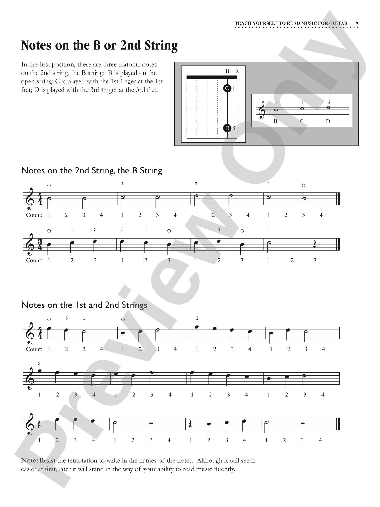 Alfred's Teach Yourself to Read Music for Guitar: Practical Music Reading for All Guitarists!