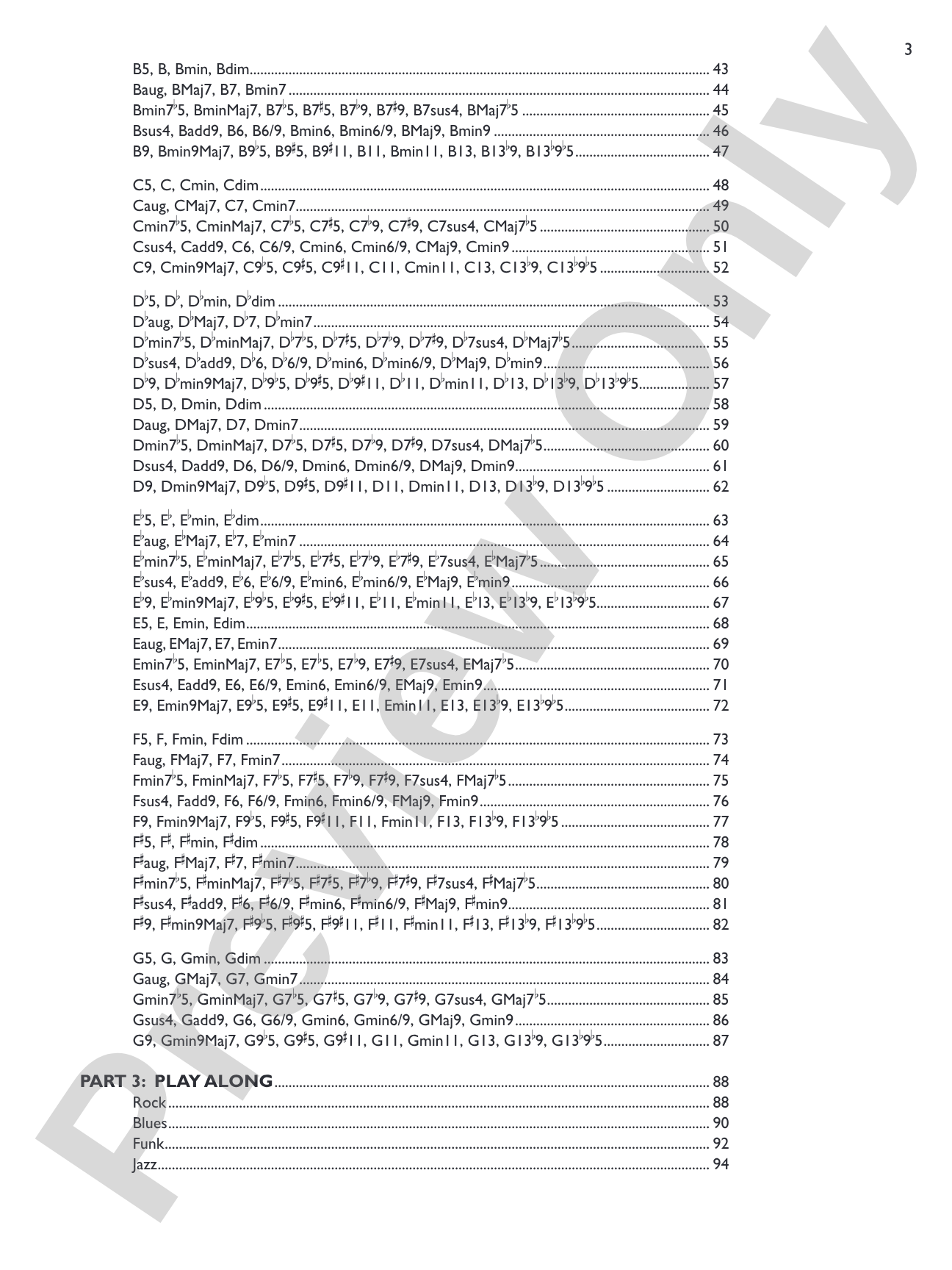 Bass Chord Encyclopedia