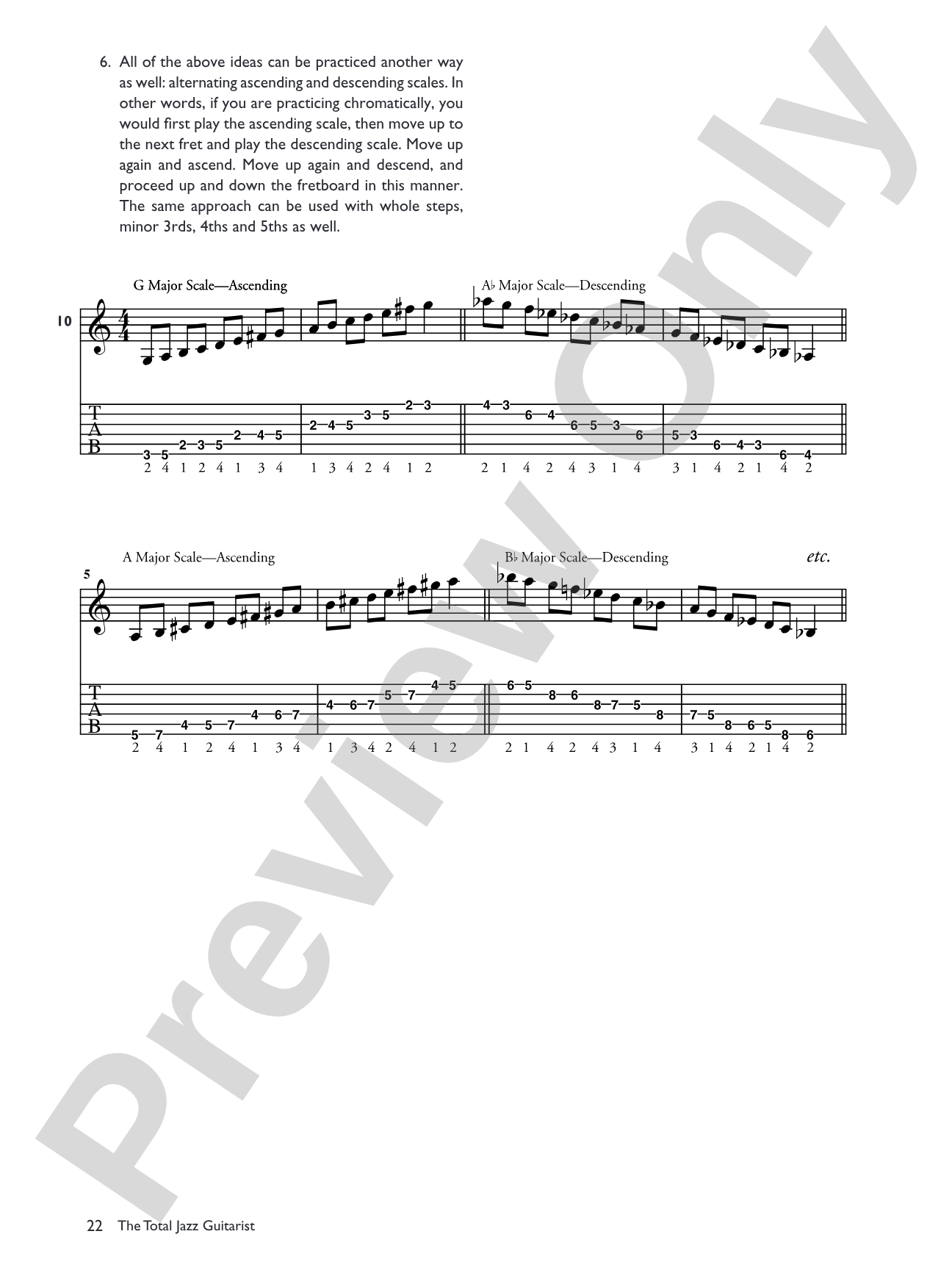 The Total Jazz Guitarist: A Fun and Comprehensive Overview of Jazz Guitar Playing
