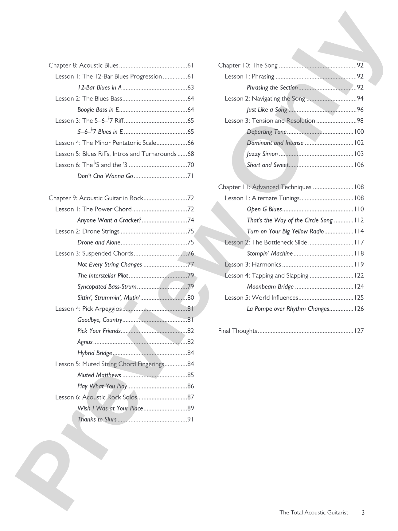 The Total Acoustic Guitarist: A Fun and Comprehensive Overview of Acoustic Guitar Playing