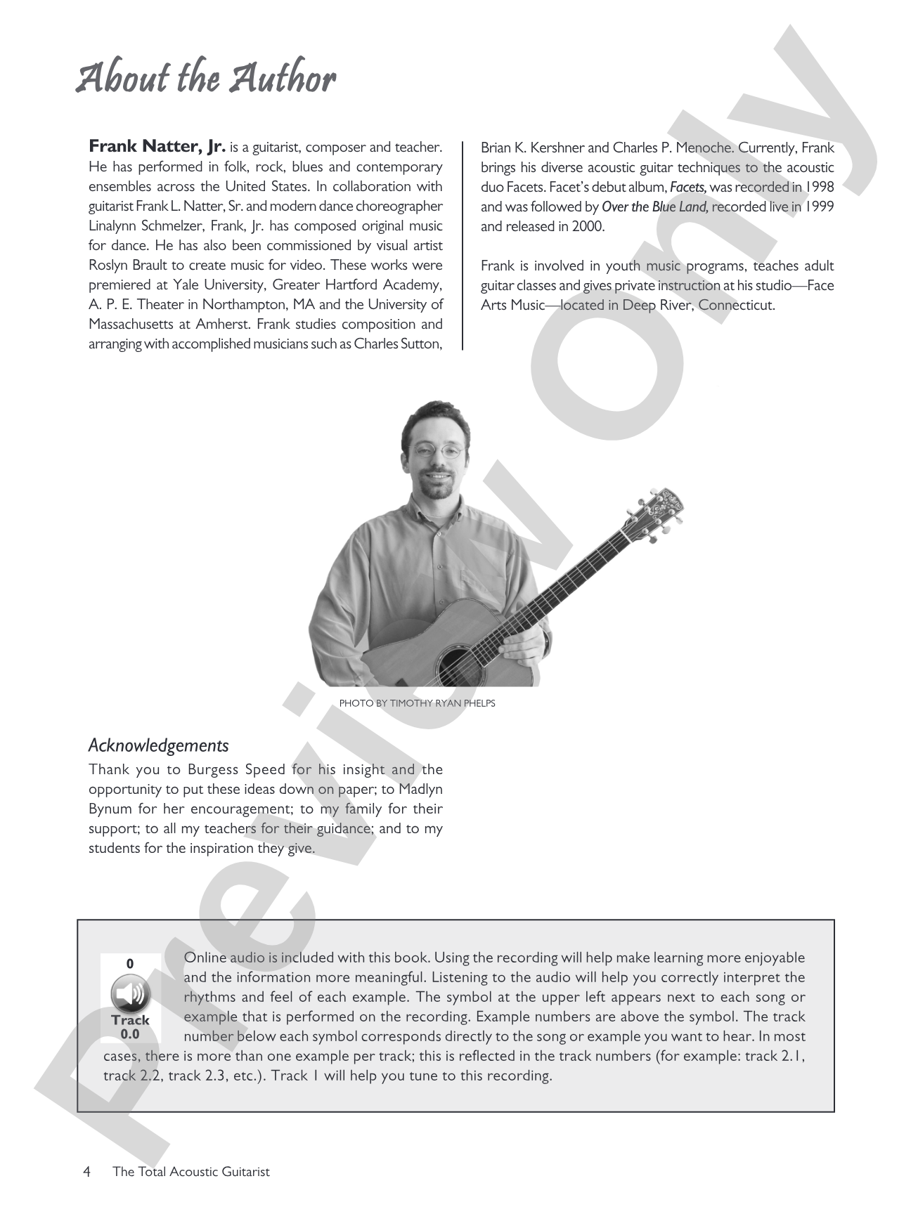 The Total Acoustic Guitarist: A Fun and Comprehensive Overview of Acoustic Guitar Playing