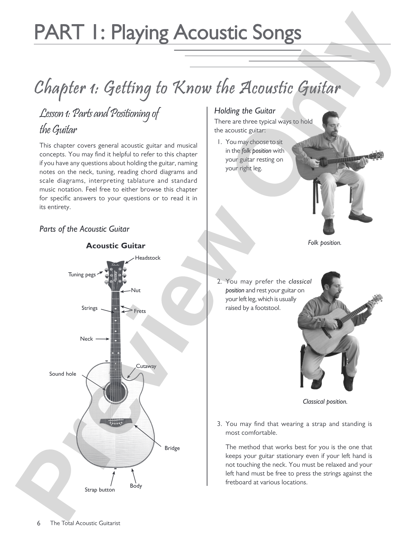 The Total Acoustic Guitarist: A Fun and Comprehensive Overview of Acoustic Guitar Playing