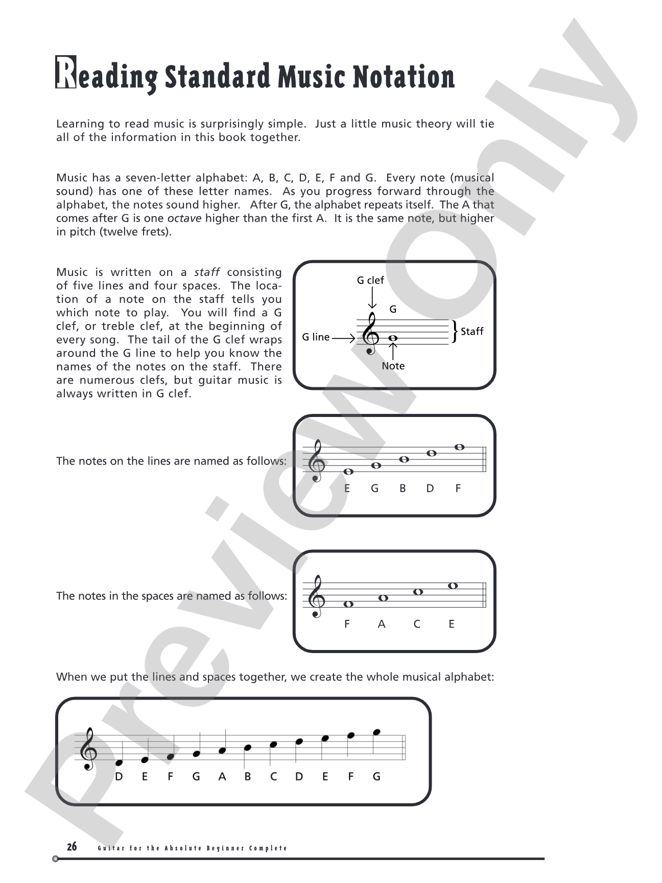 Guitar for the Absolute Beginner, Complete: Absolutely Everything You Need to Know to Start Playing Now!