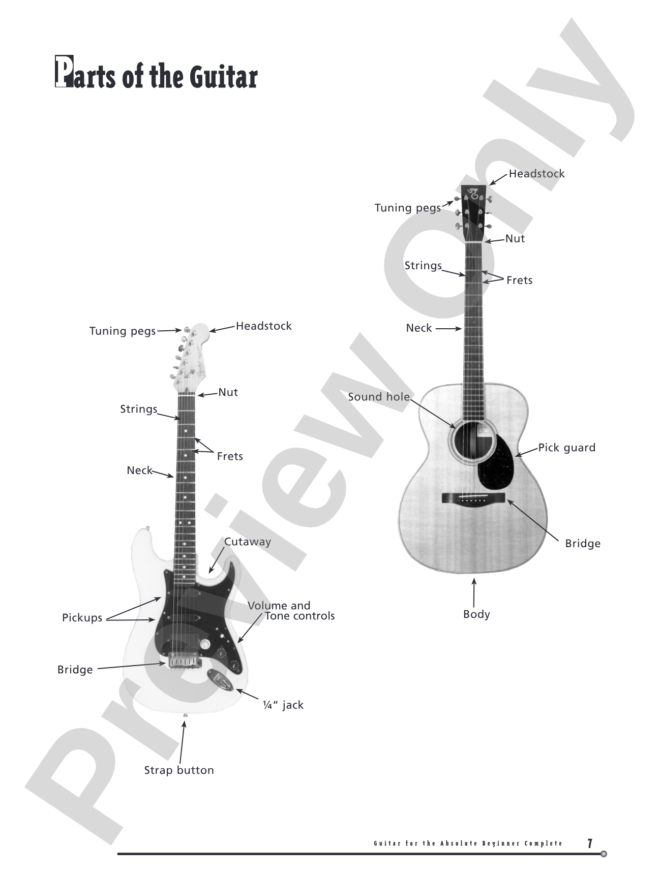 Guitar for the Absolute Beginner, Complete: Absolutely Everything You Need to Know to Start Playing Now!