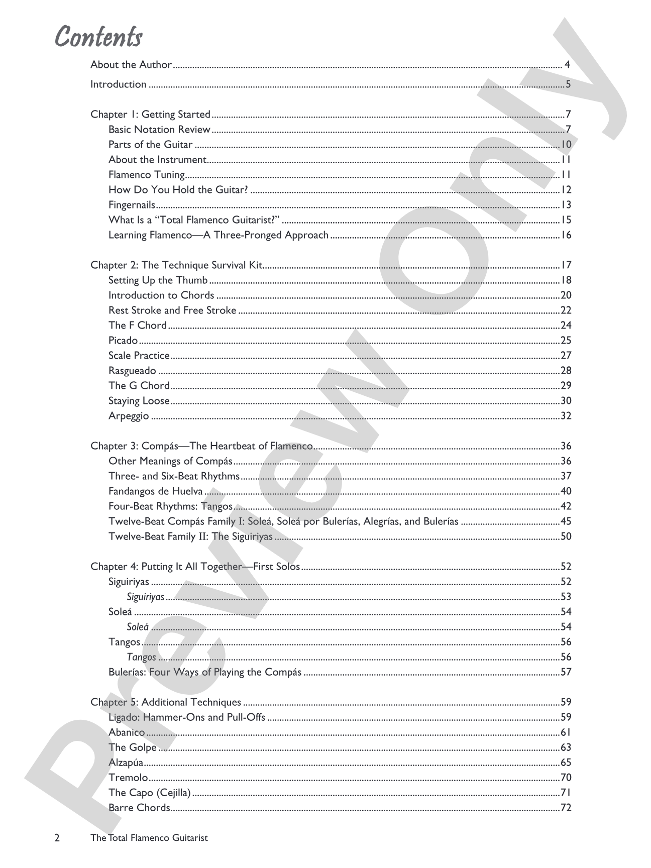 The Total Flamenco Guitarist: A Fun and Comprehensive Overview of Flamenco Guitar Playing