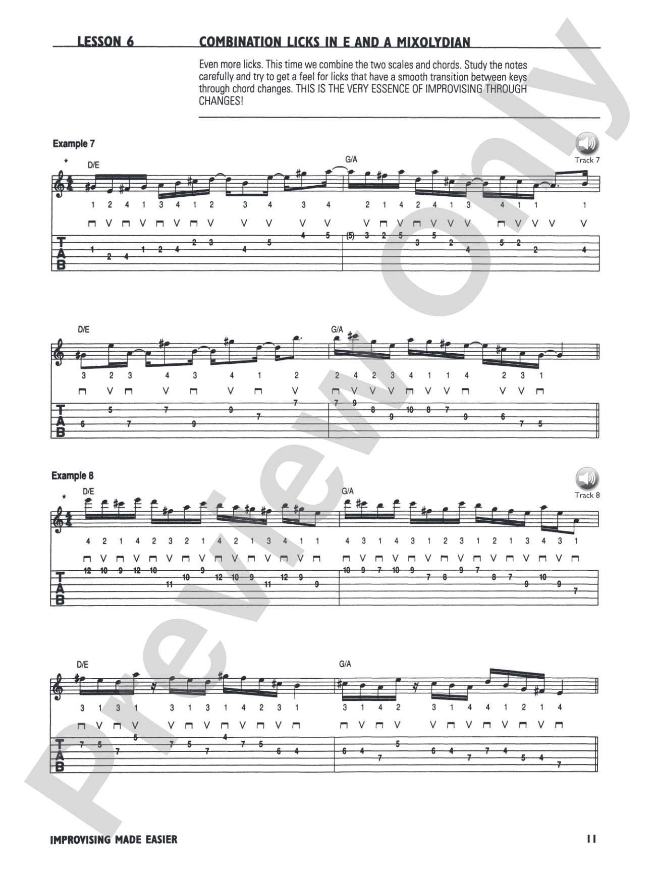 Frank Gambale: Improvisation Made Easy: An Improvisation Course for Intermediate to Advanced Guitarists