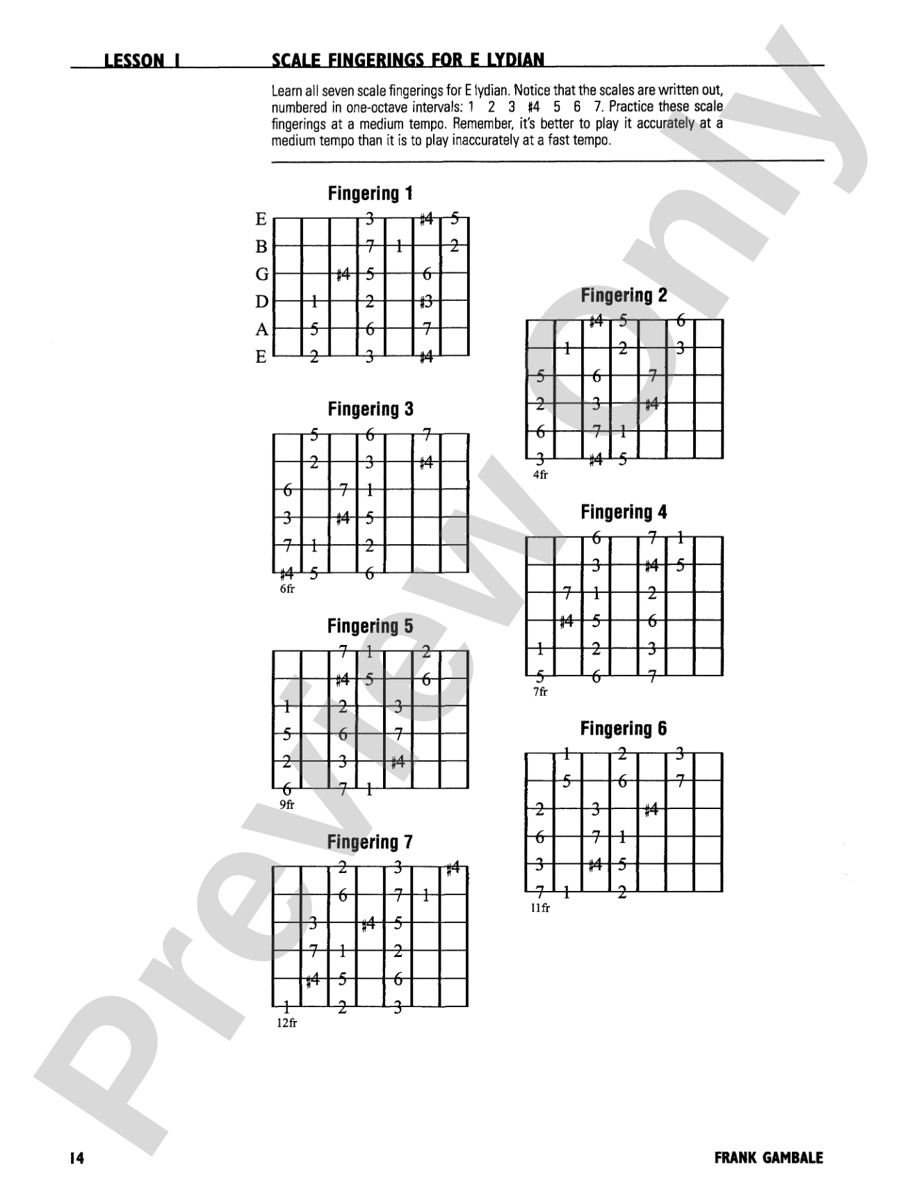Frank Gambale: Improvisation Made Easy: An Improvisation Course for Intermediate to Advanced Guitarists
