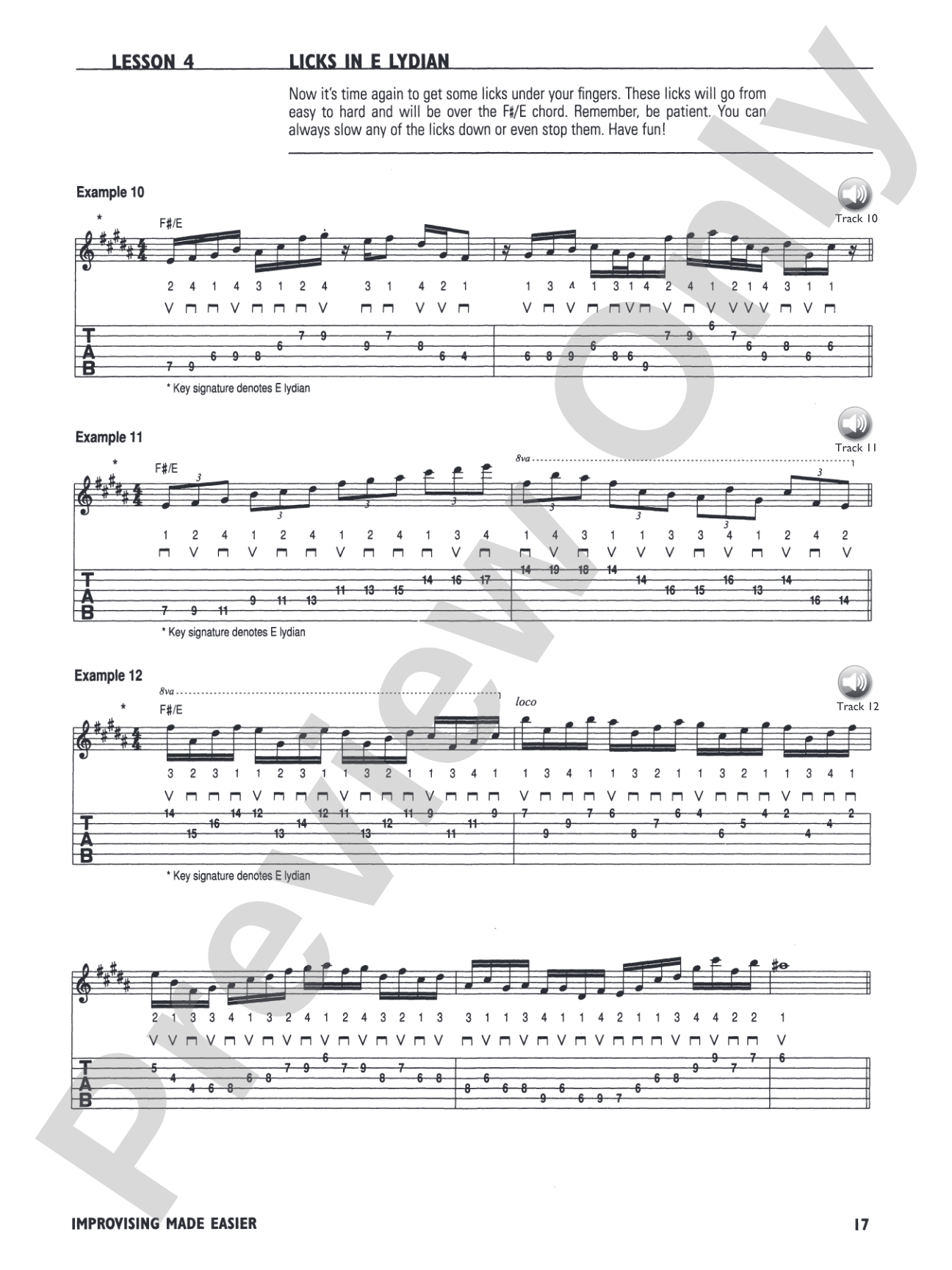 Frank Gambale: Improvisation Made Easy: An Improvisation Course for Intermediate to Advanced Guitarists