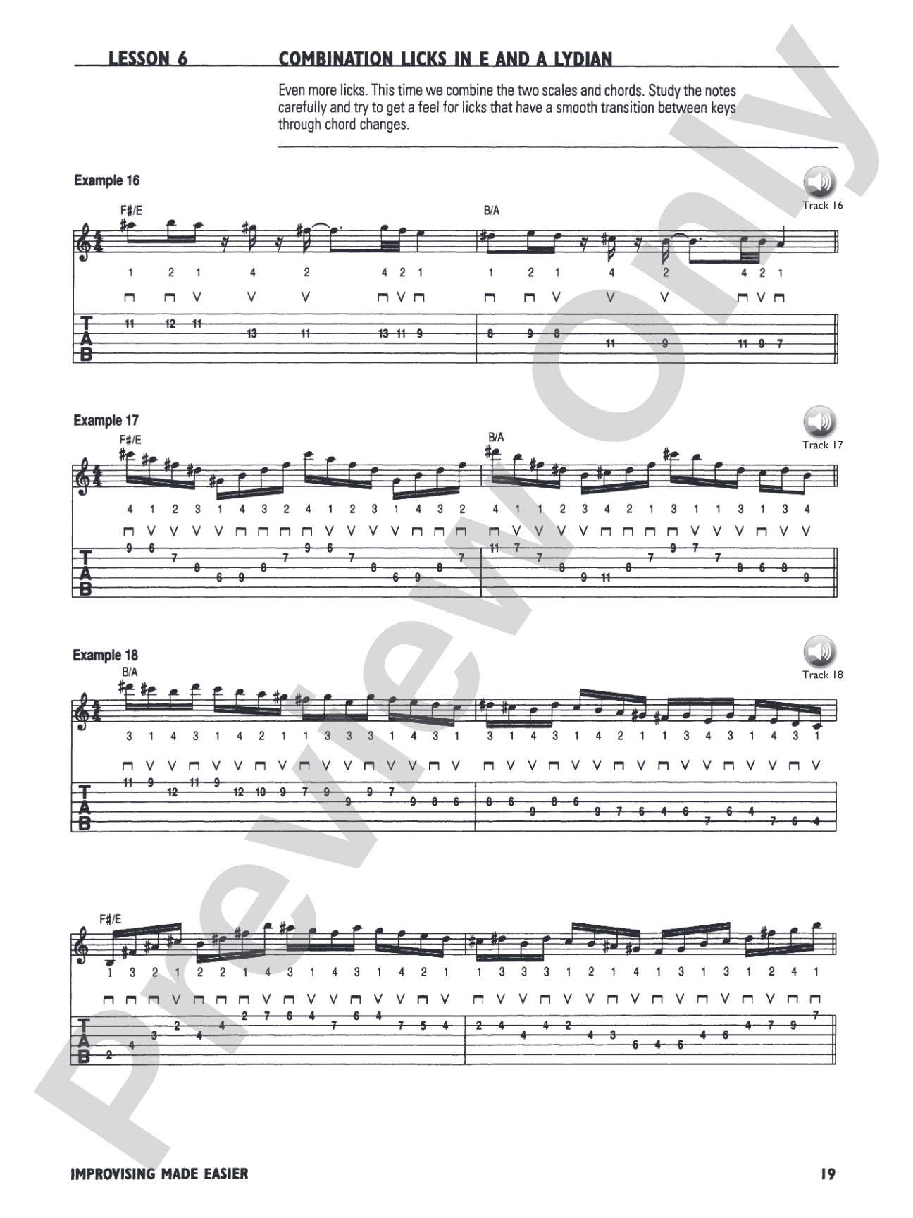 Frank Gambale: Improvisation Made Easy: An Improvisation Course for Intermediate to Advanced Guitarists