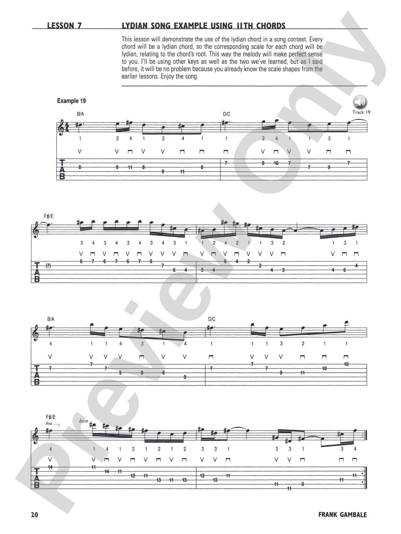 Frank Gambale: Improvisation Made Easy: An Improvisation Course for Intermediate to Advanced Guitarists