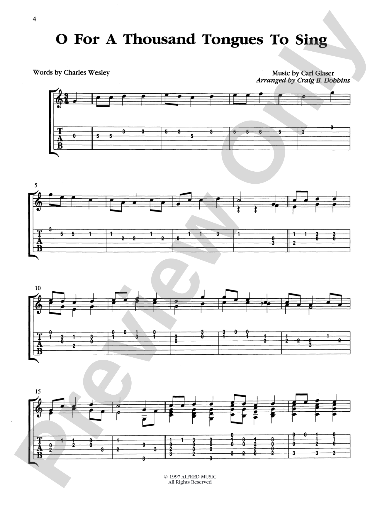 Acoustic Masters Series: Craig Dobbins' Hymns for Fingerstyle Guitar